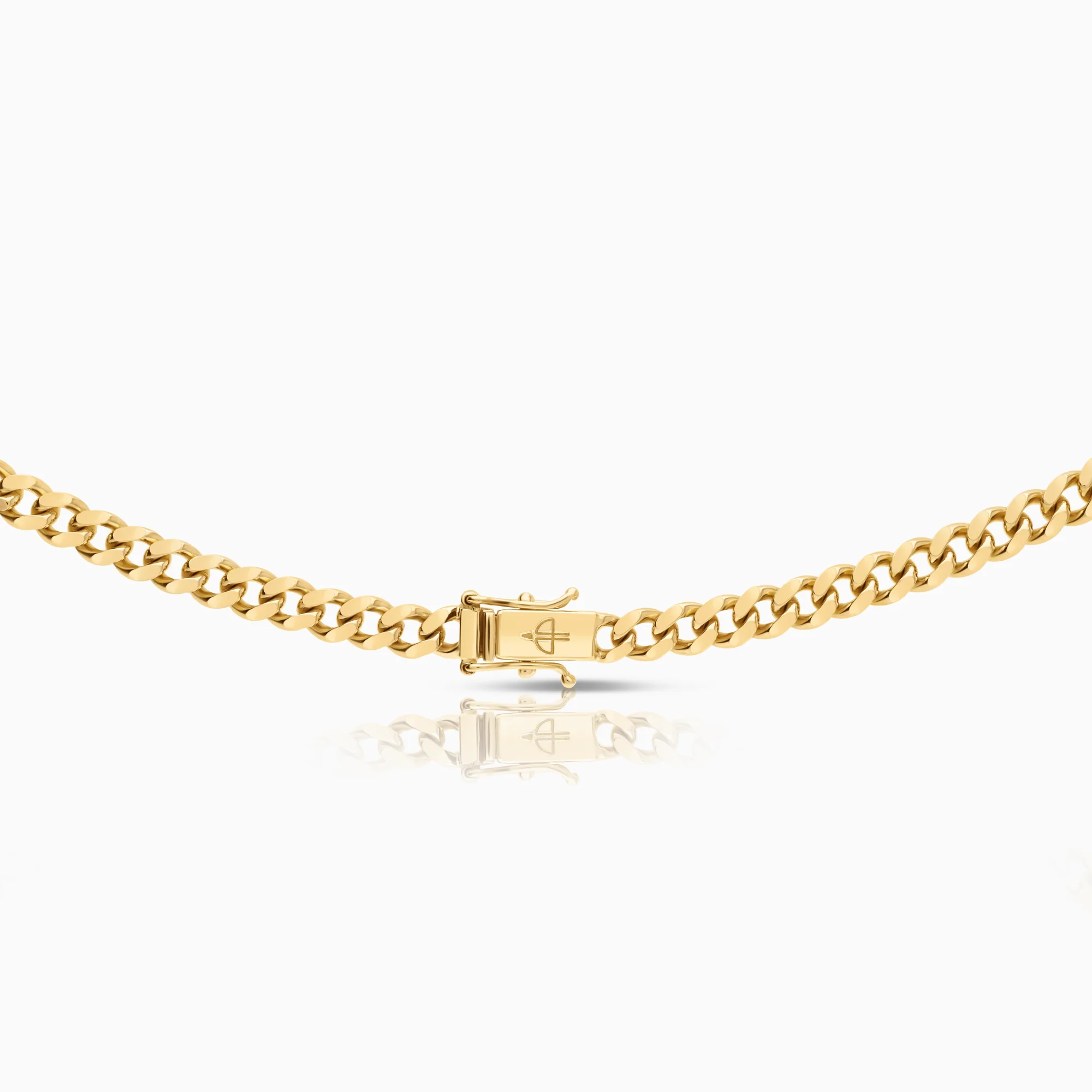 Curb necklace 36.89g 18K gold - Image 3