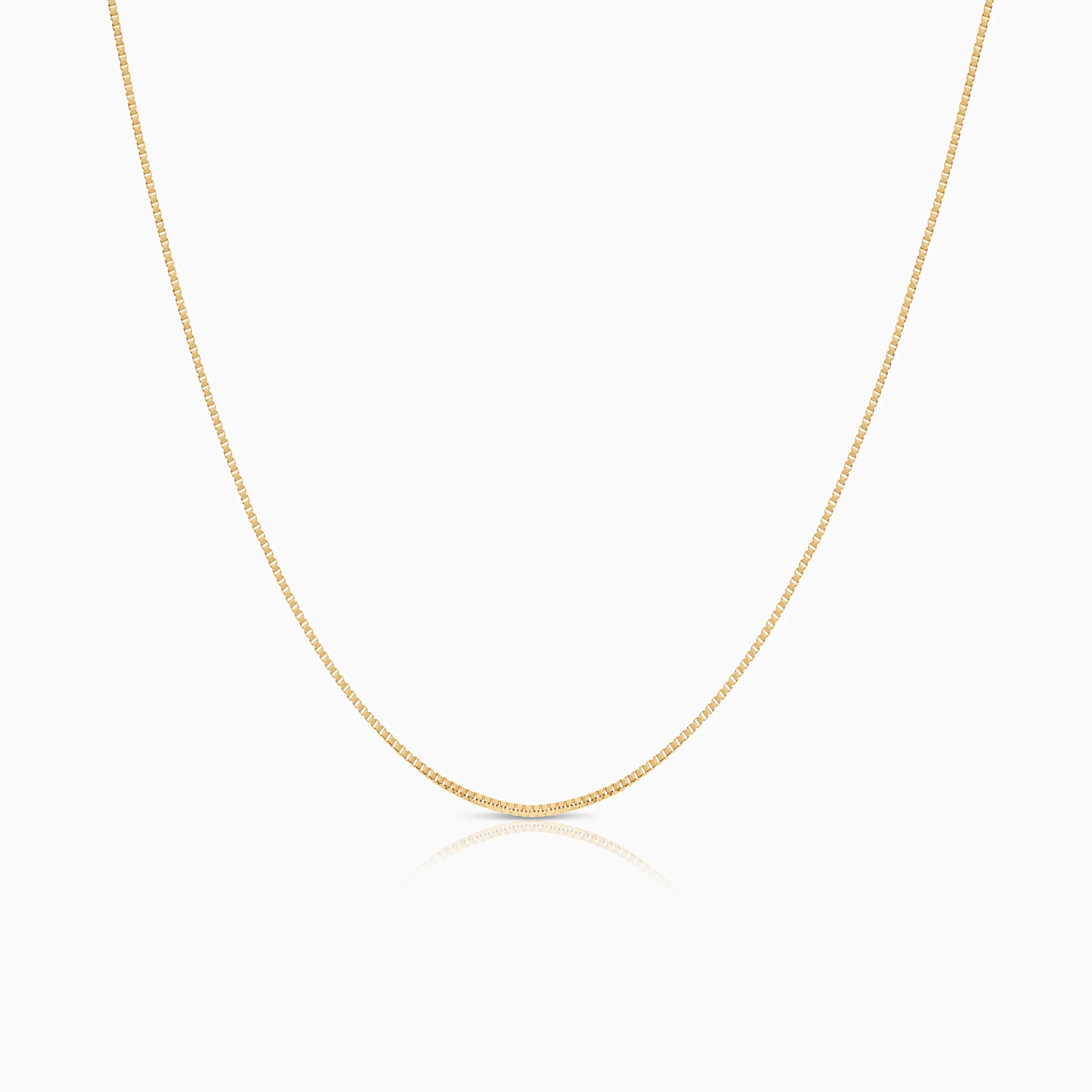 Curb necklace 4.62g 18K gold