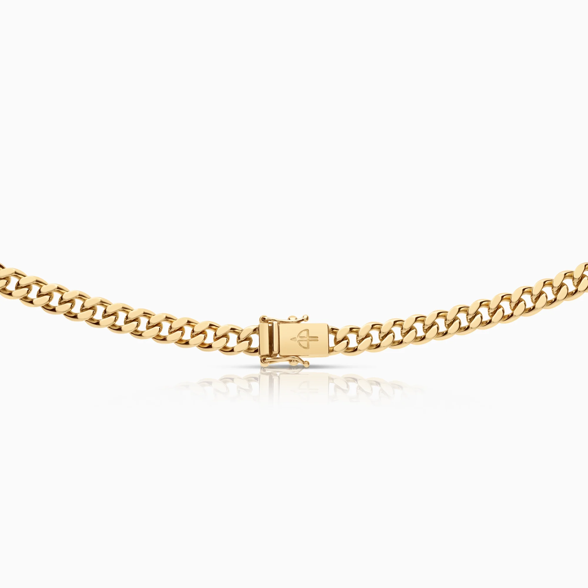 Curb necklace 67.51g 18K gold - Image 2