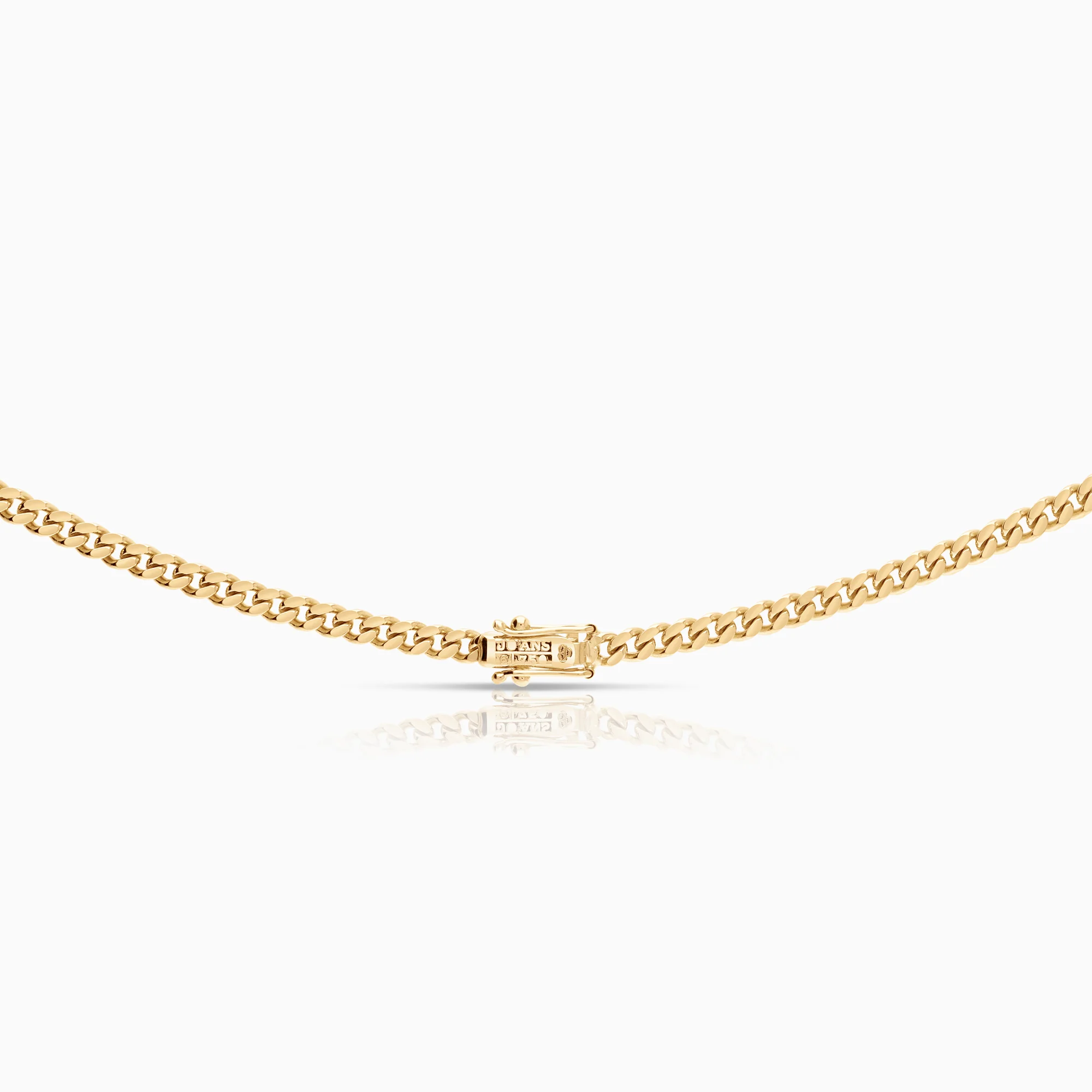 Curb necklace 21.00g 18K gold - Image 2