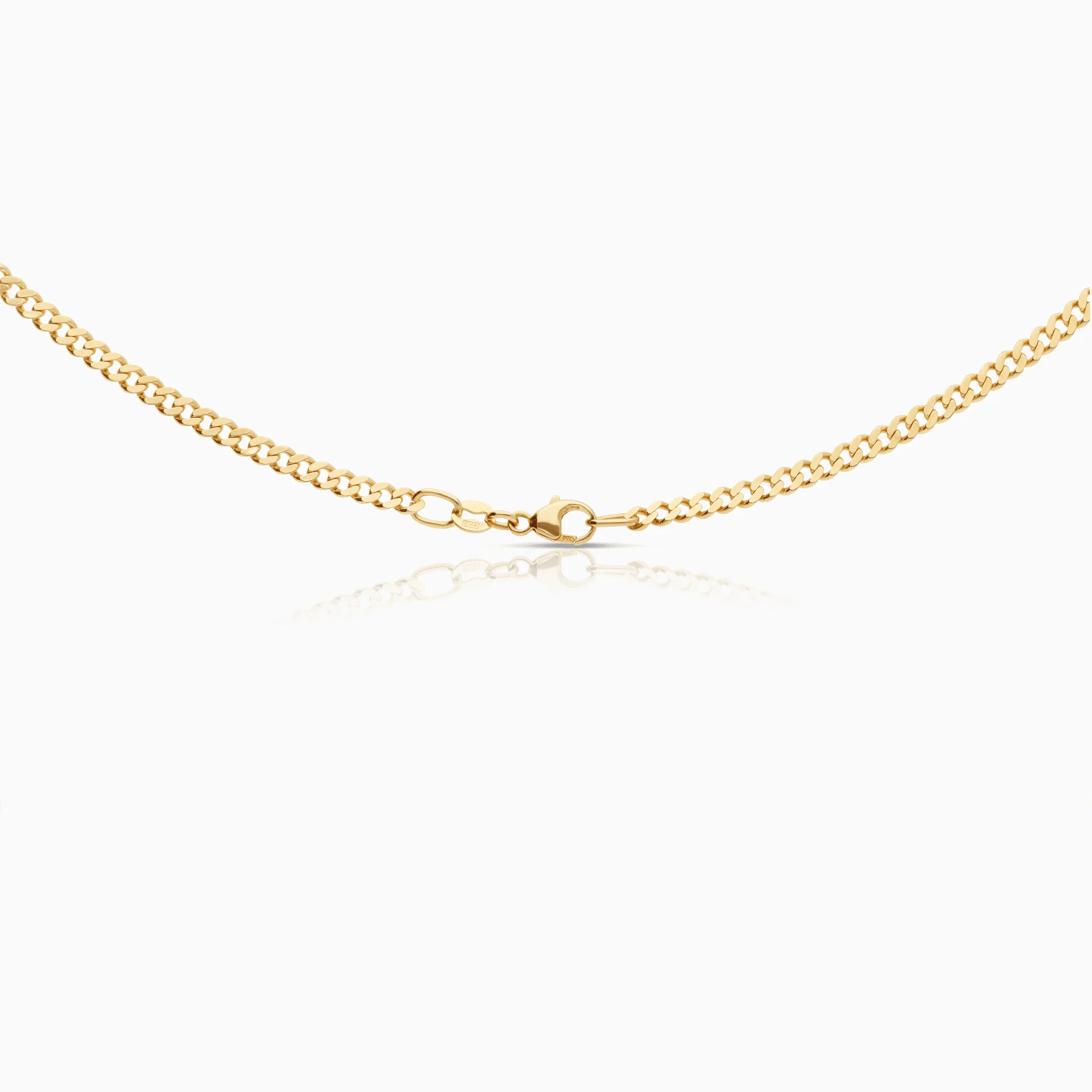 Curb chain 11.24g 18K gold - Image 2