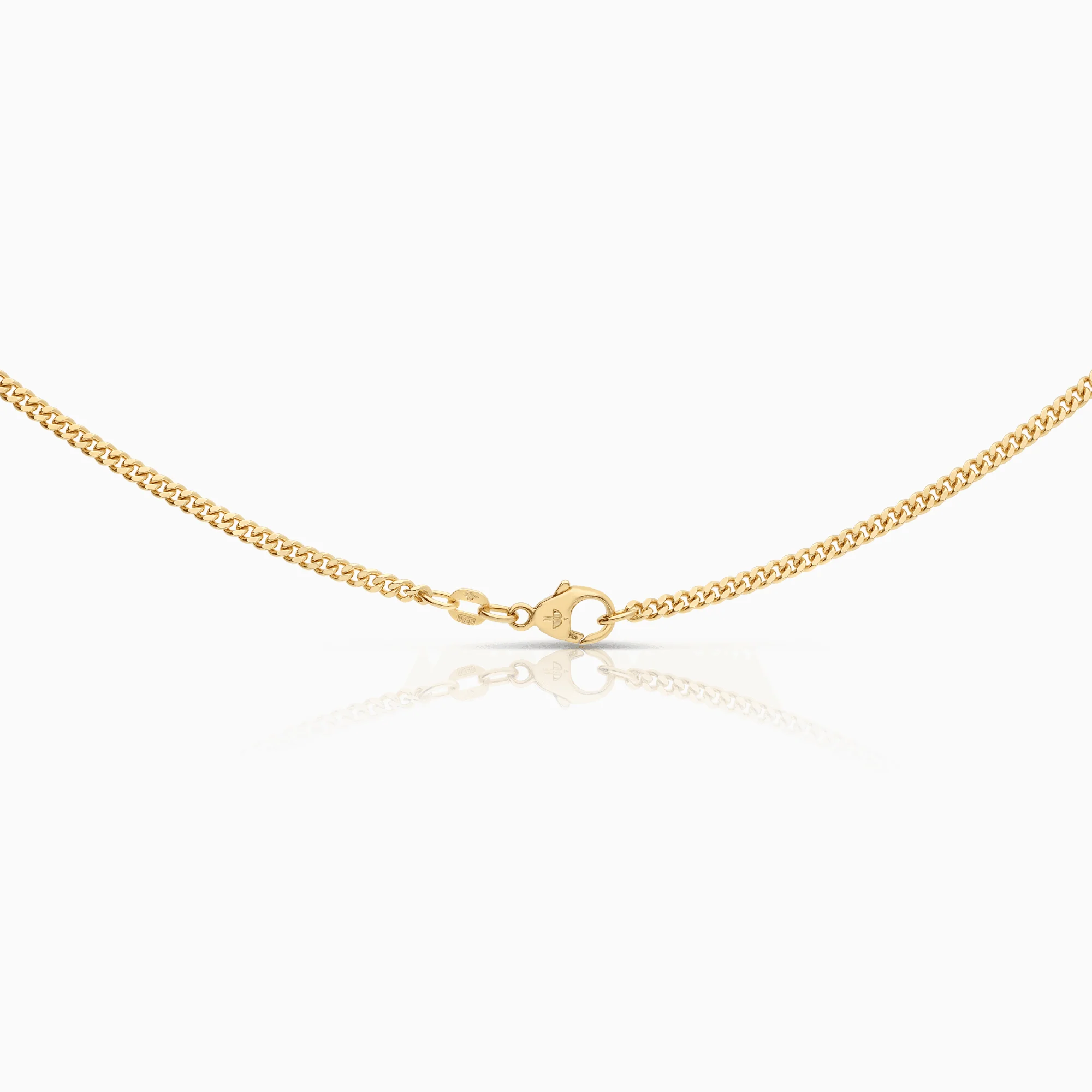 Curb chain 11.93g 18K gold - Image 2