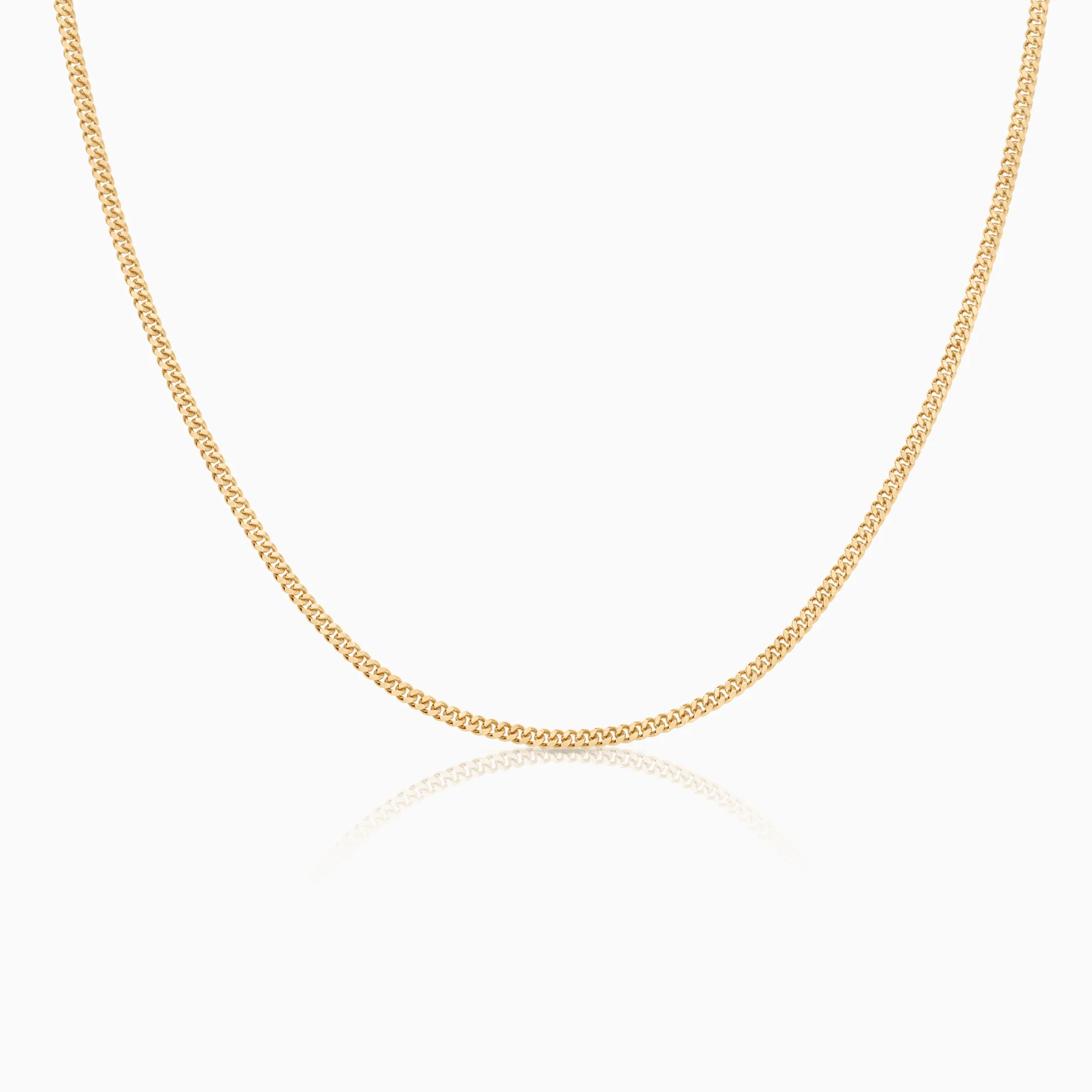 Curb chain 13.48g 18K gold