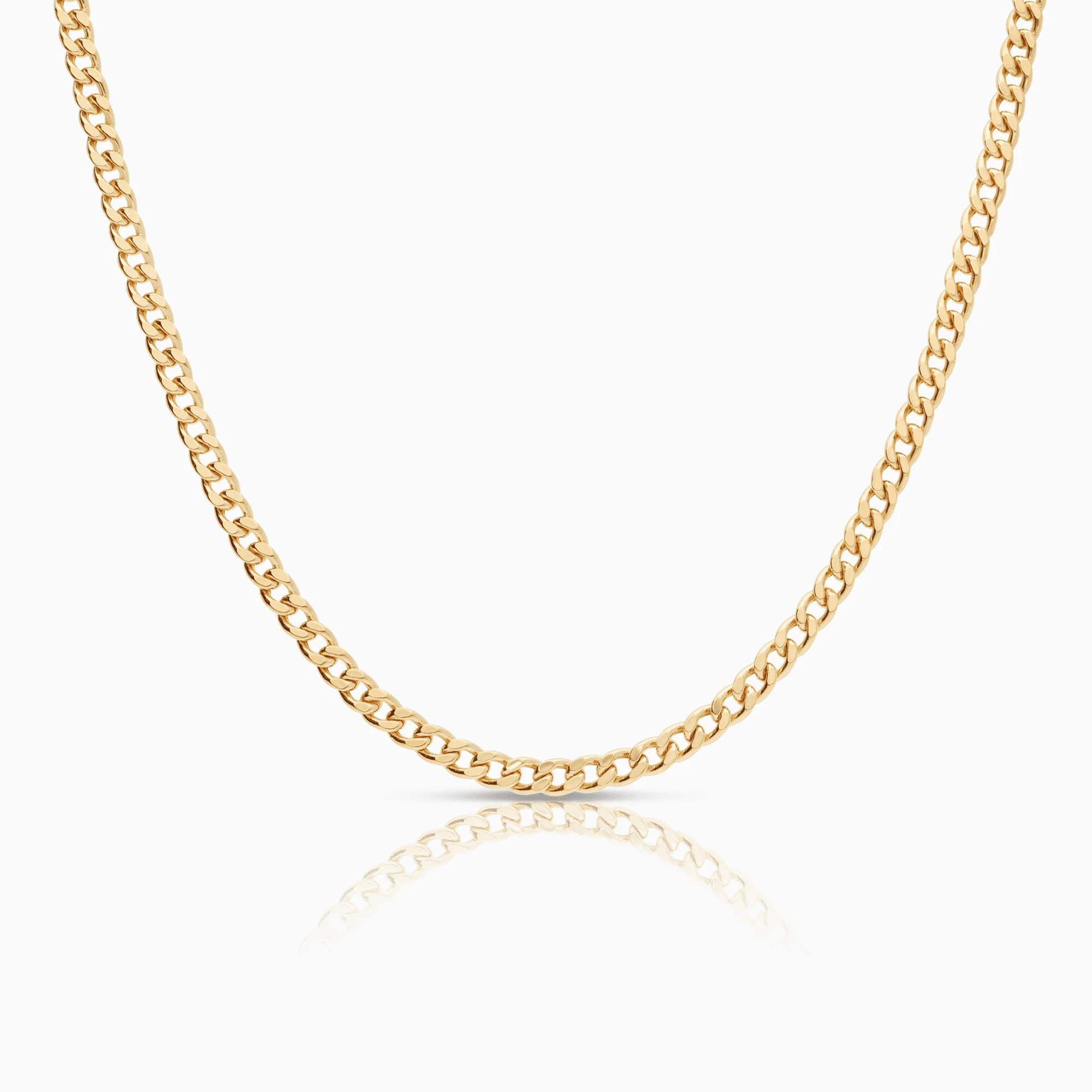 Curb chain 13.86g 18K gold