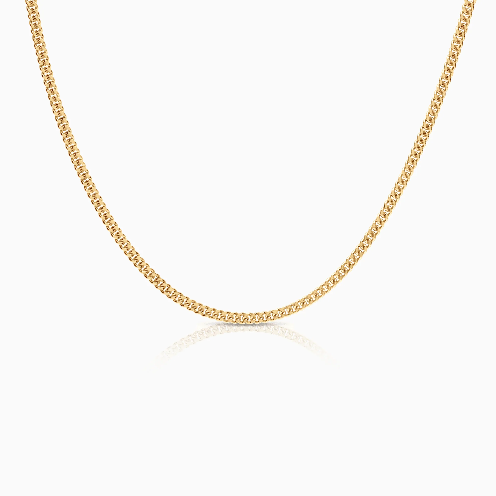Curb chain 16.90g 18K gold
