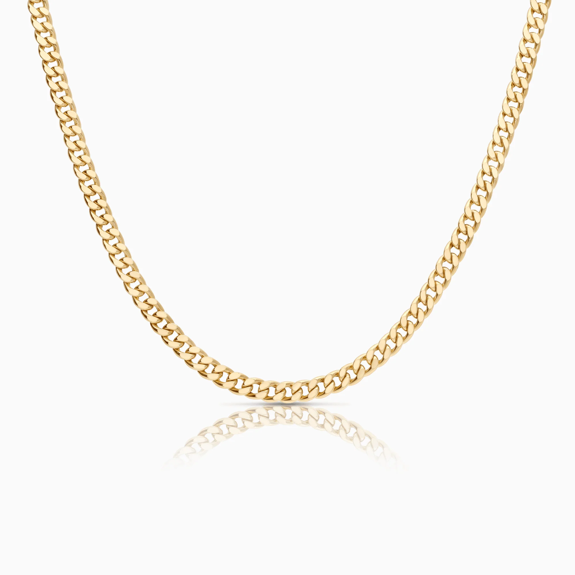 Curb chain 18.19g 18K gold