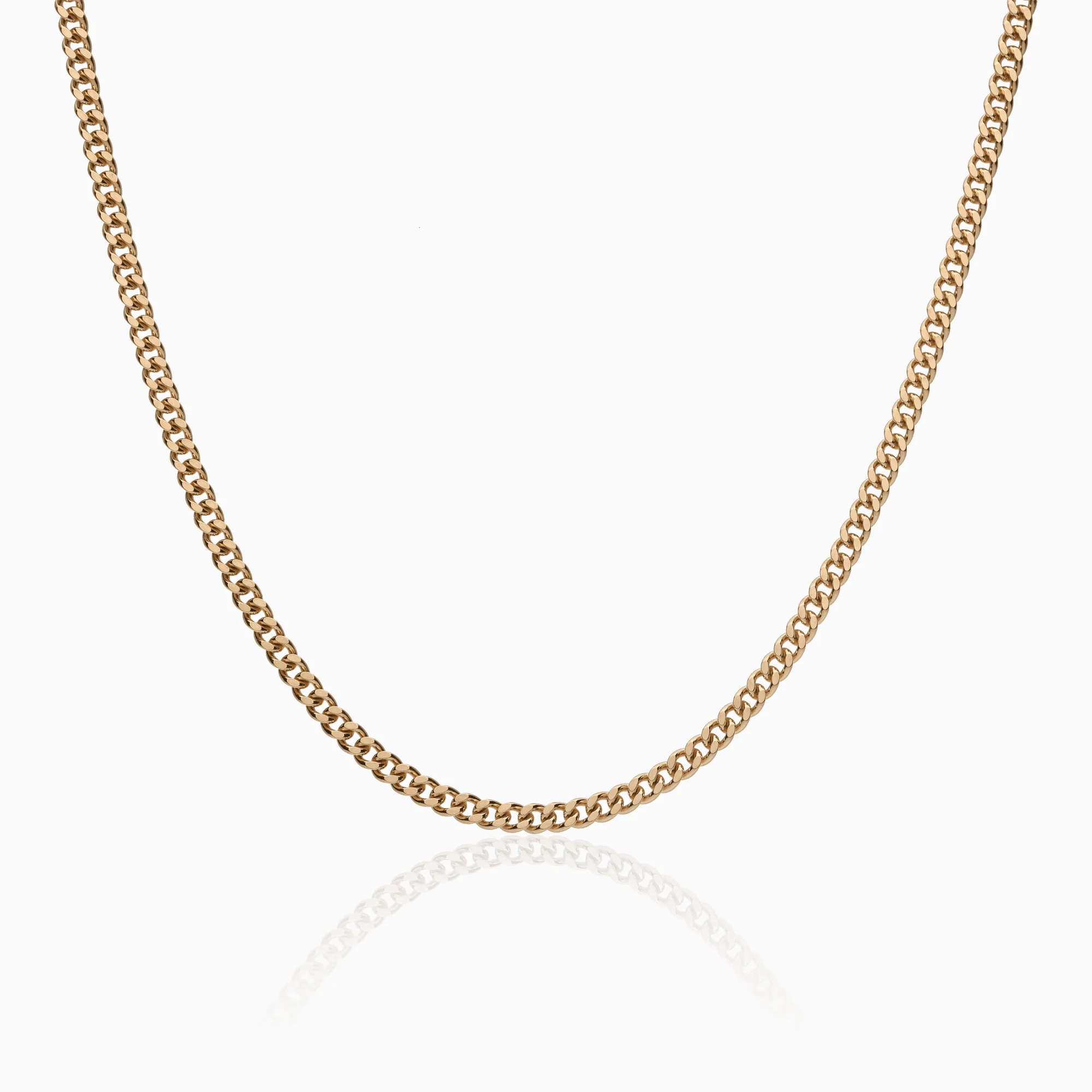 Curb chain 19.38g 18K gold