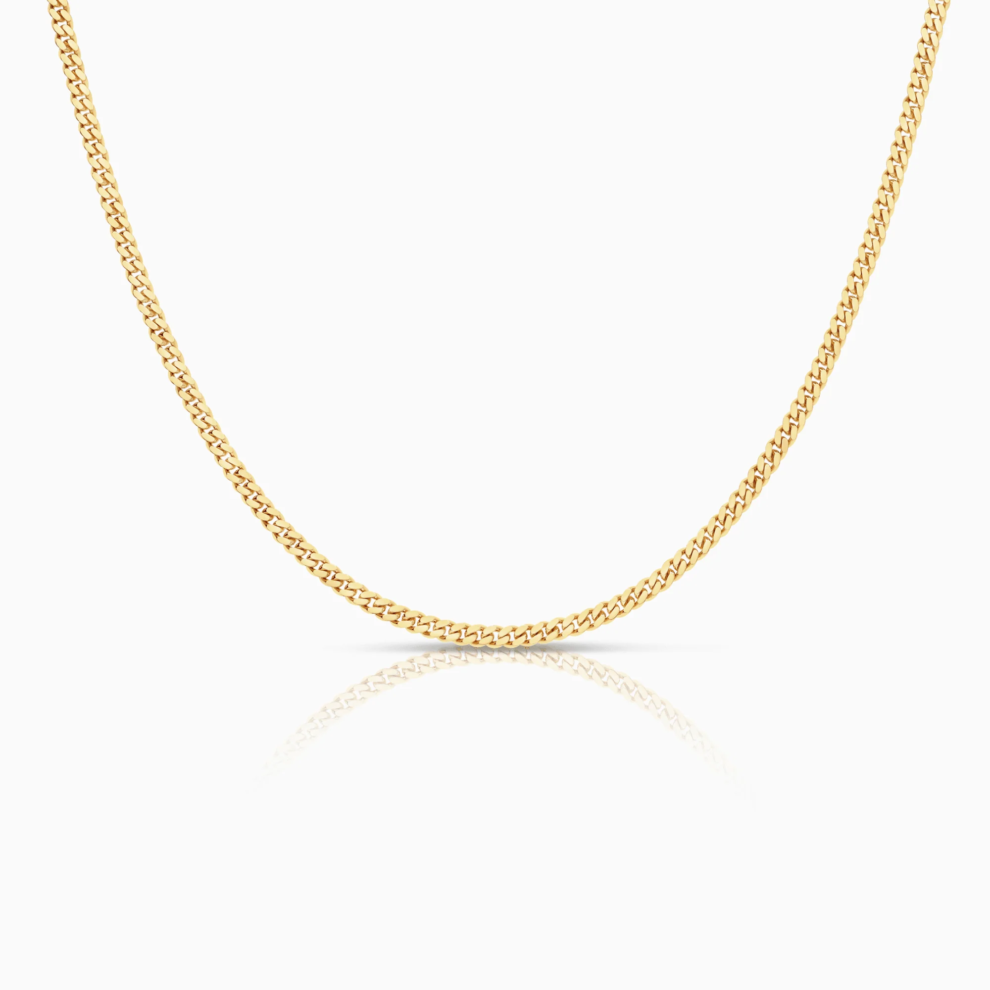 Curb chain 20.58g 18K gold