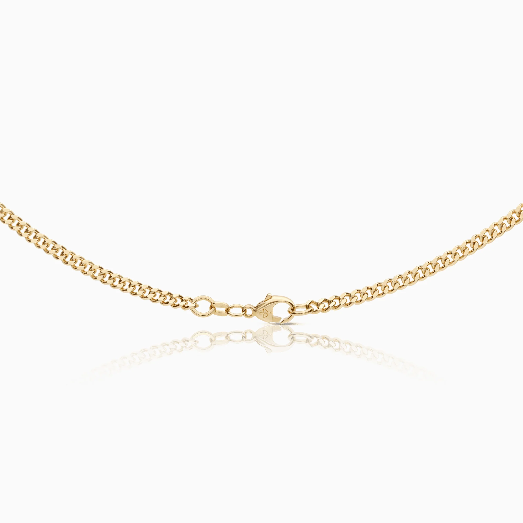Curb chain 21.58g 18K gold - Image 2