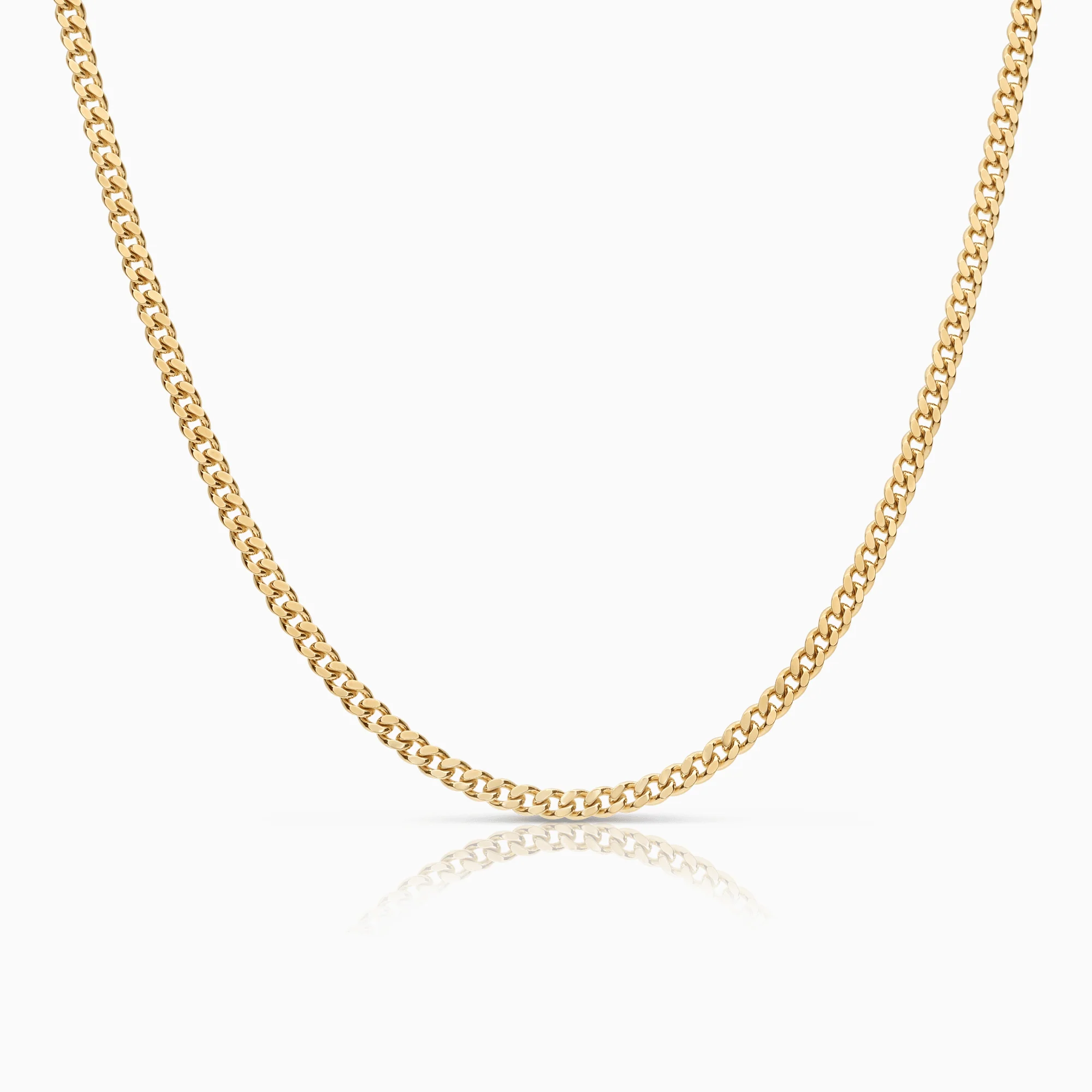 Curb chain 22.02g 18K gold