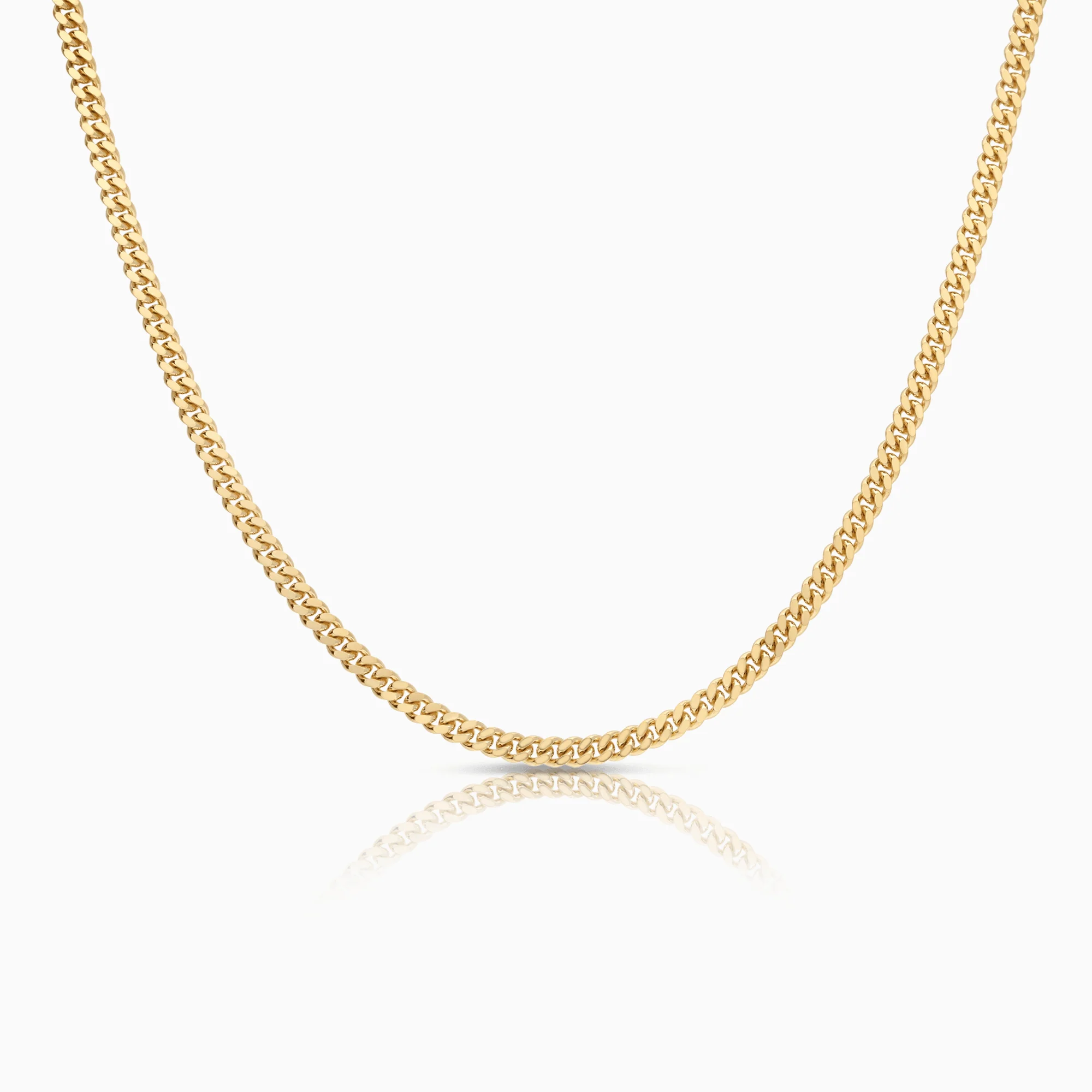 Curb chain 22.18g 18K gold