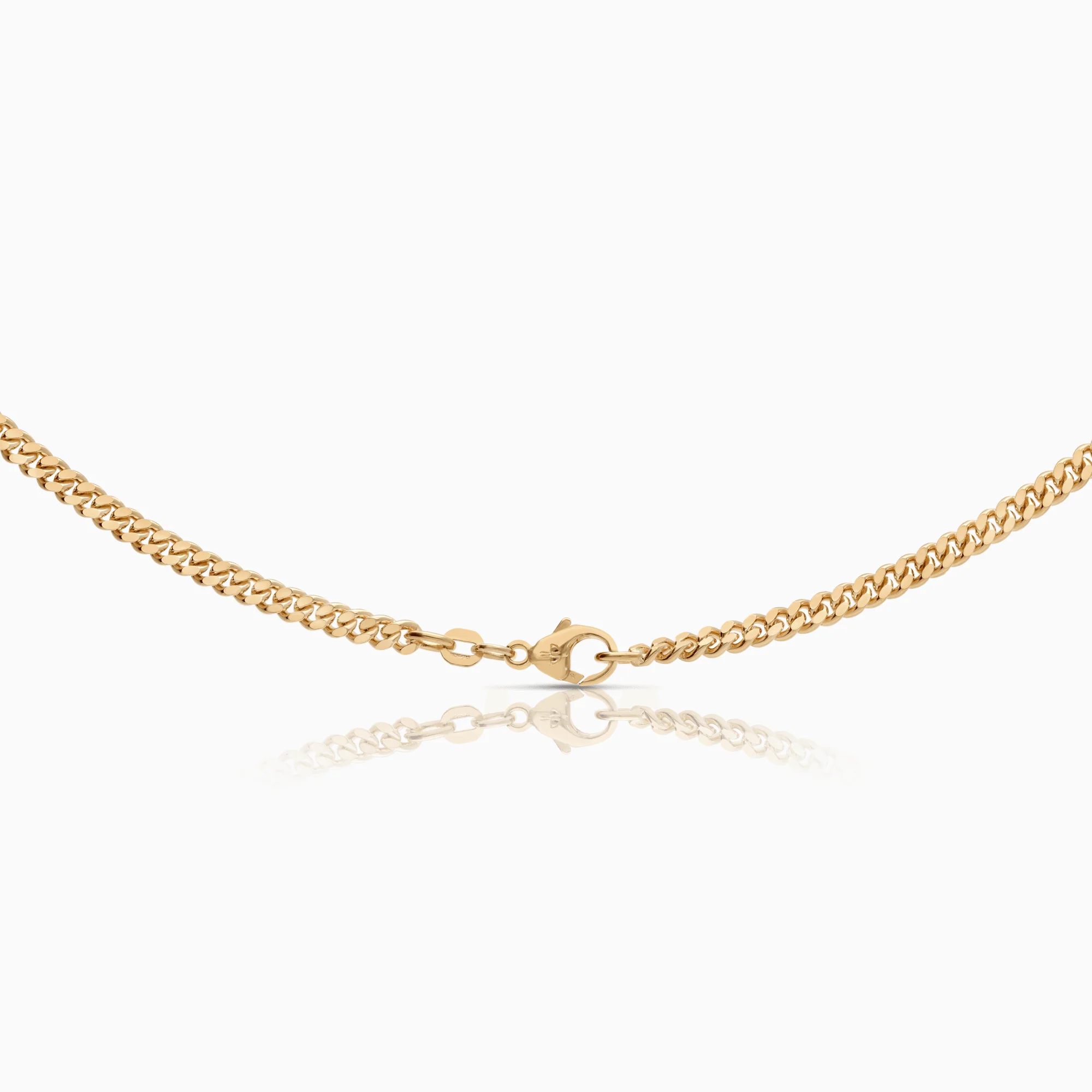 Curb chain 22.18g 18K gold - Image 2