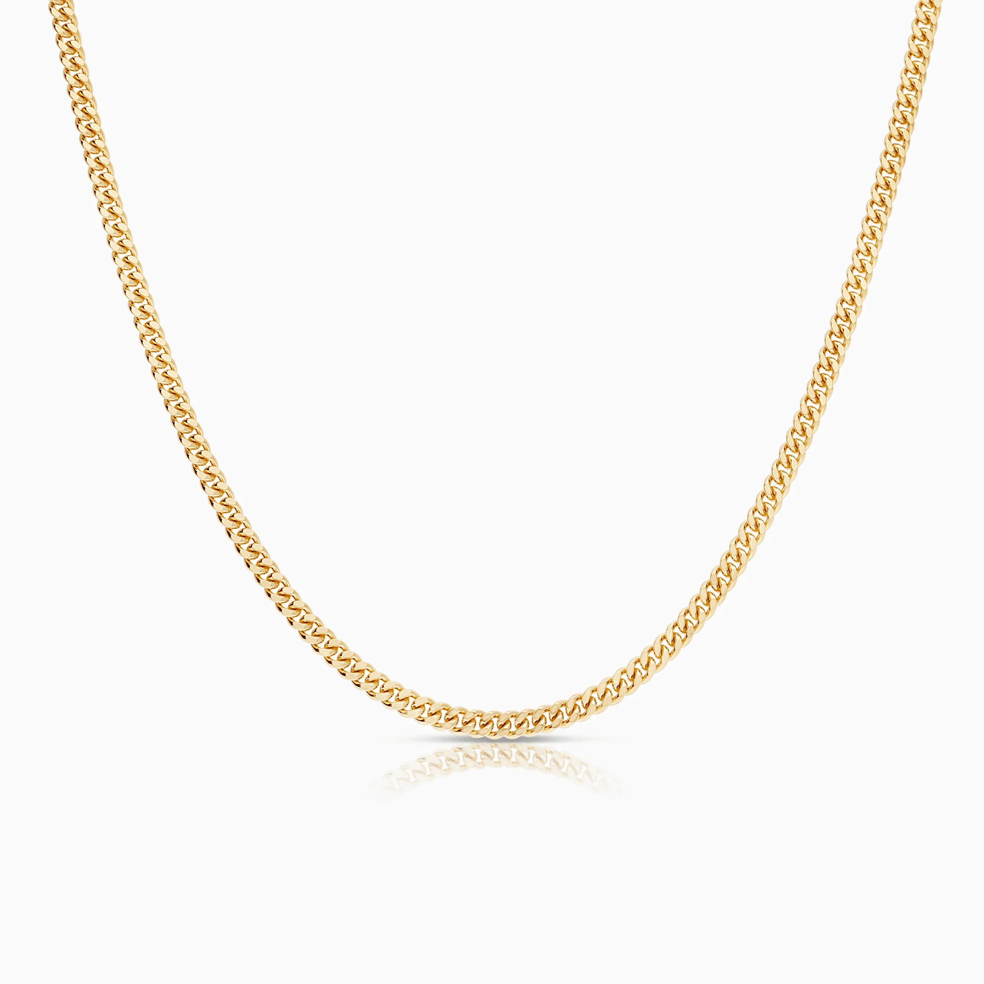 Curb chain 22.45g 18K gold