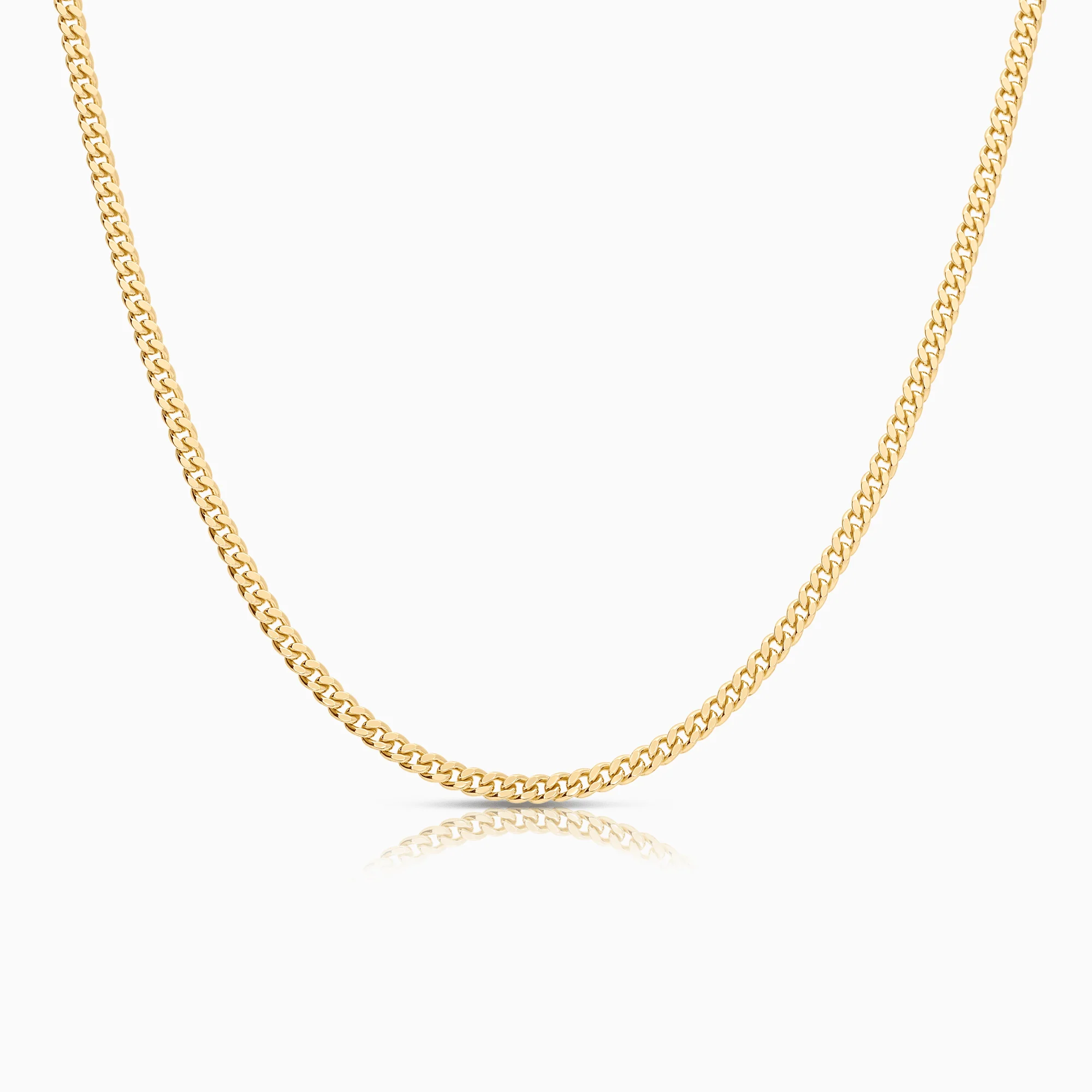 Curb chain 22.57g 18K gold