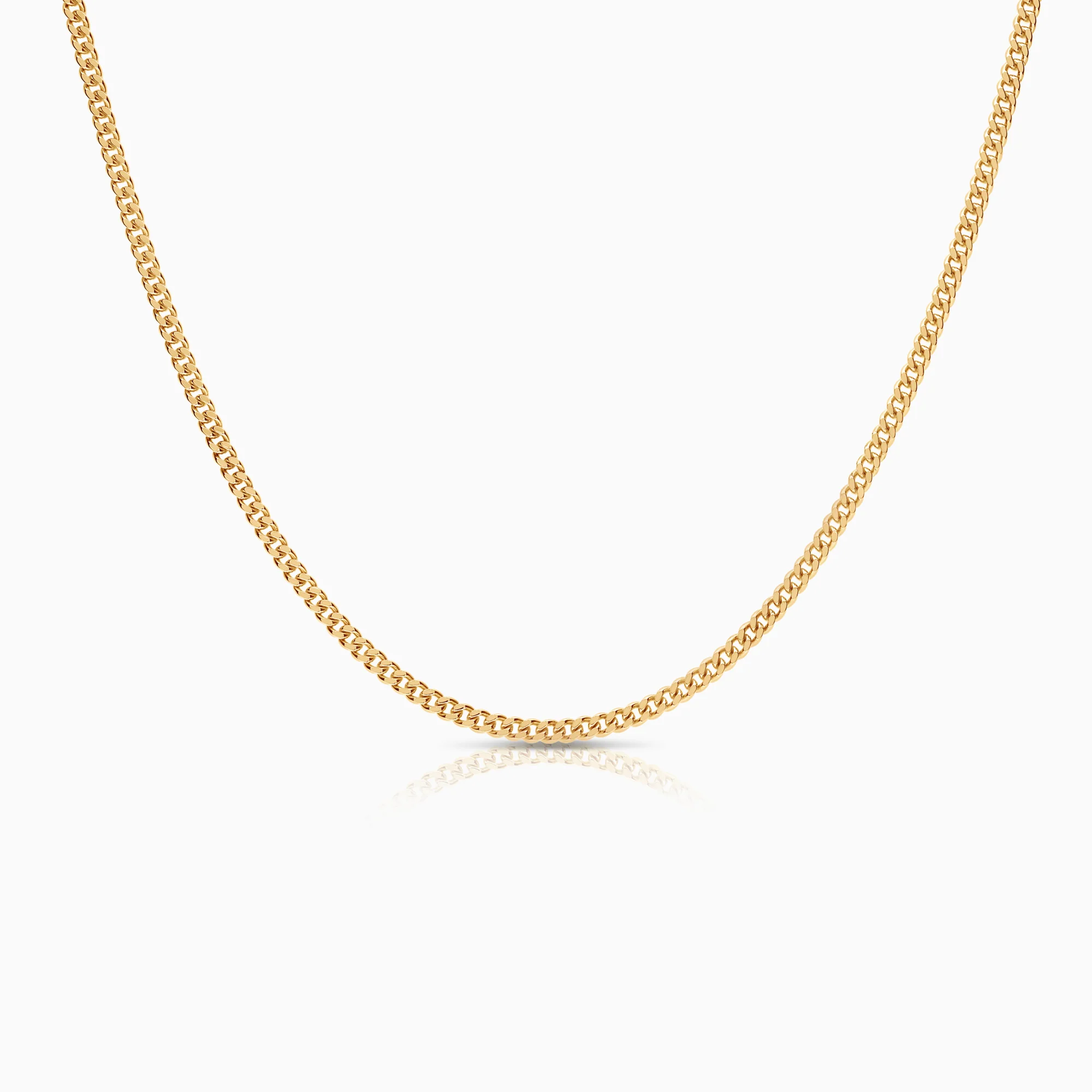 Curb chain 22.71g 18K gold