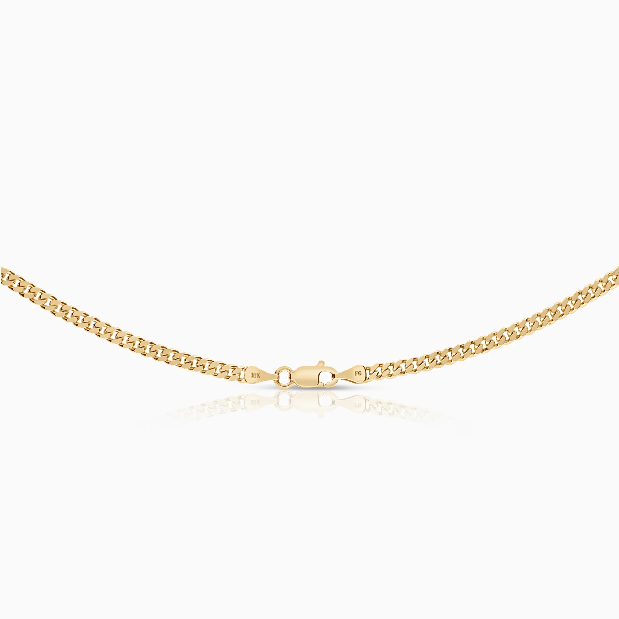 Curb Chain 23.29g 18K Gold - Image 2