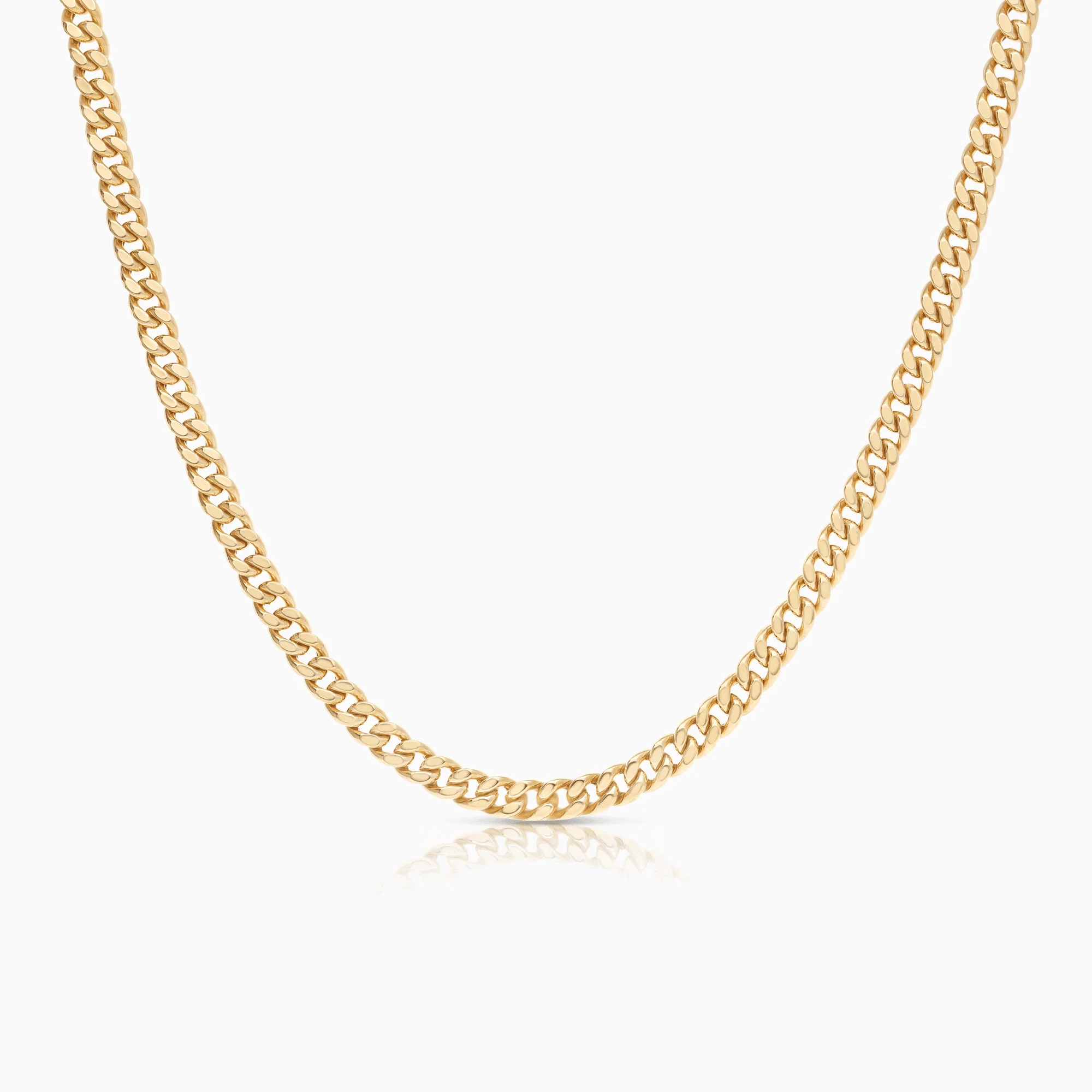 Curb chain 24.20g 18K gold