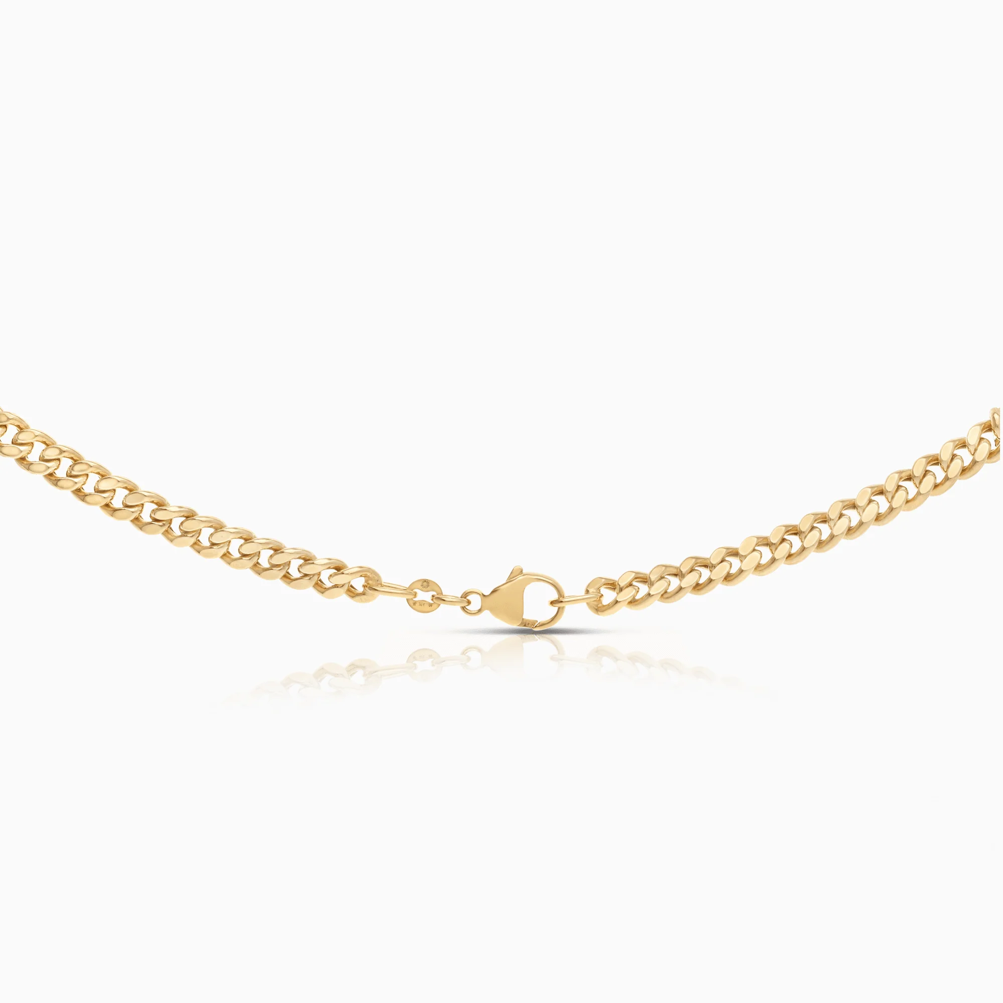 Curb chain 24.20g 18K gold - Image 2