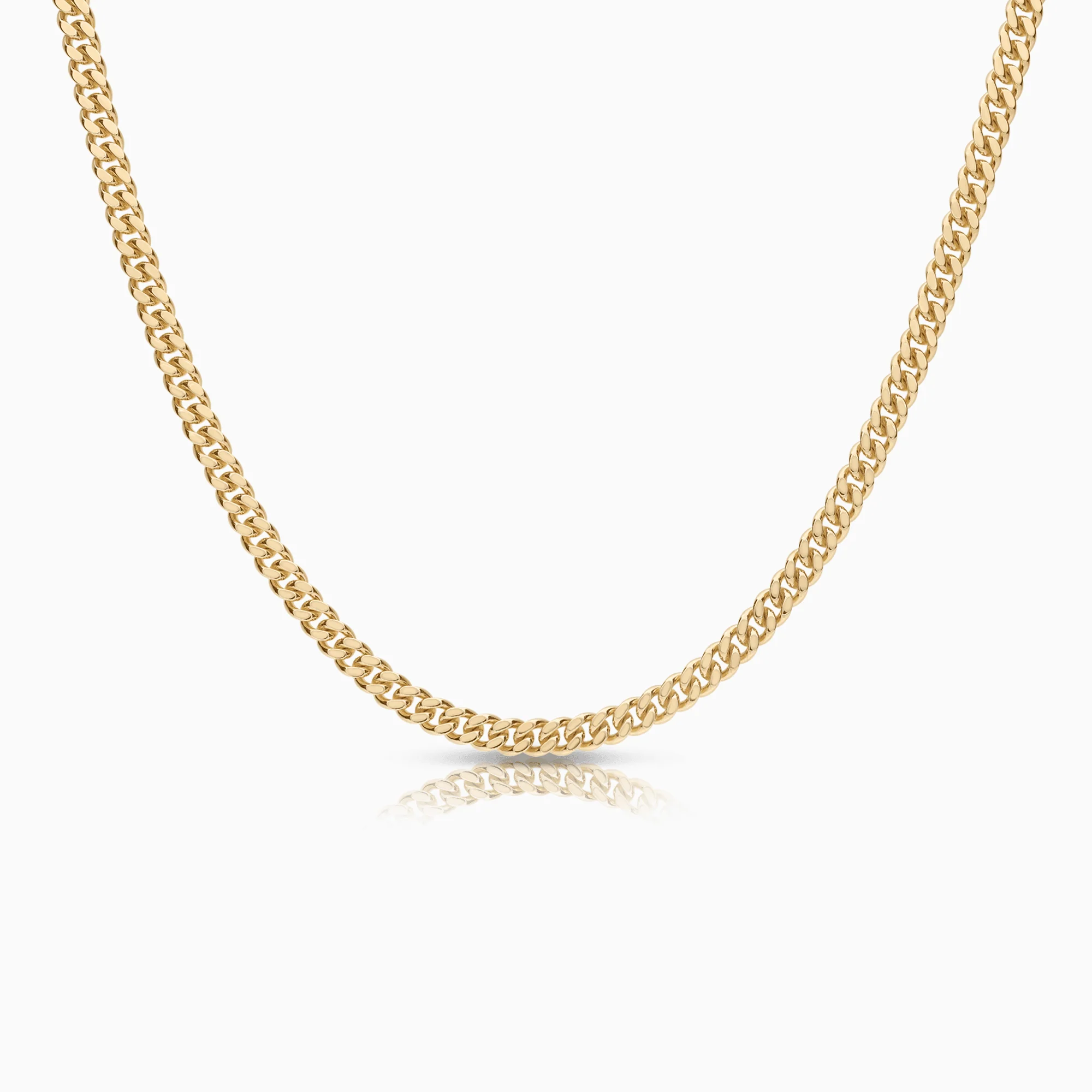 Curb chain 26.47 g 18K gold