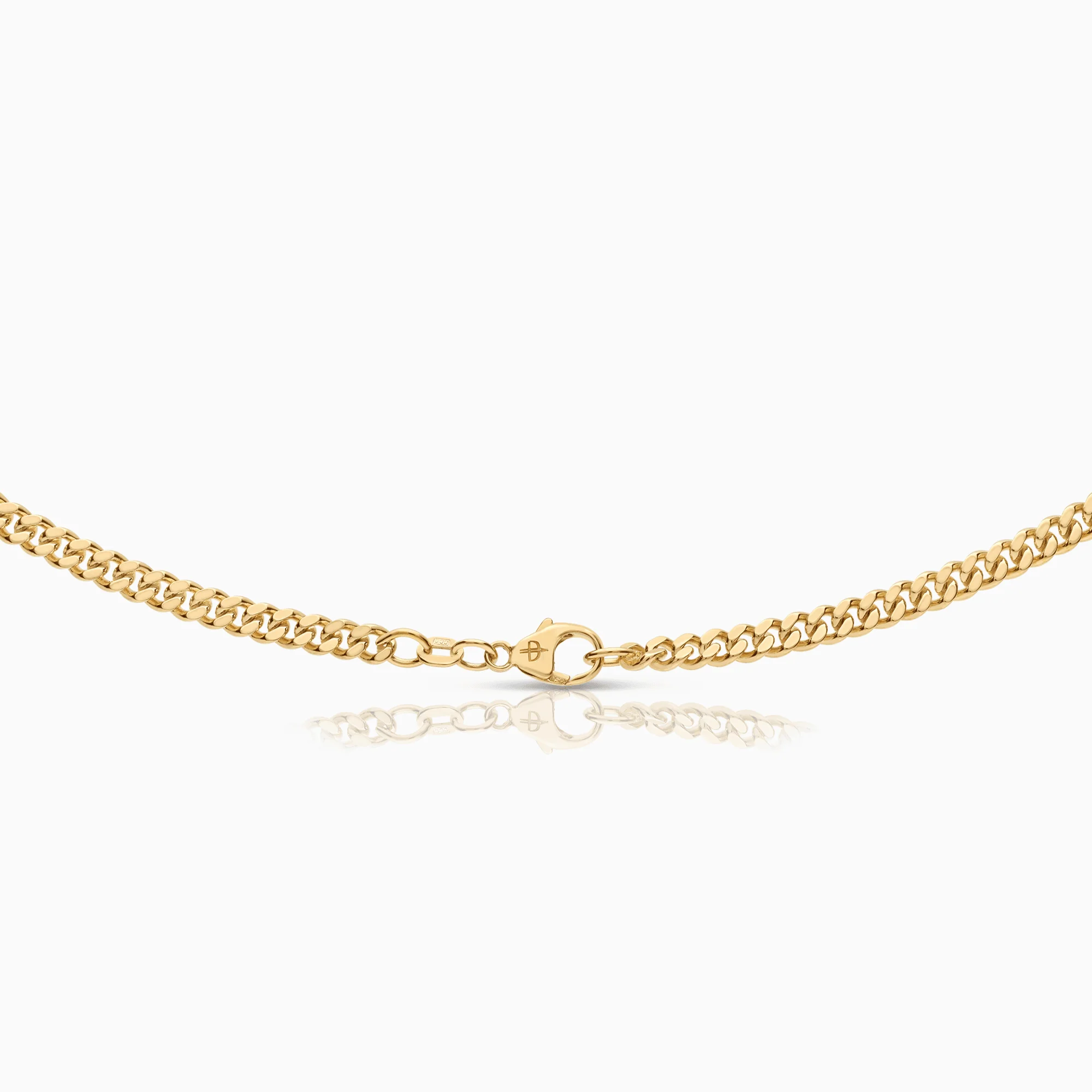 Curb chain 26.47 g 18K gold - Image 2