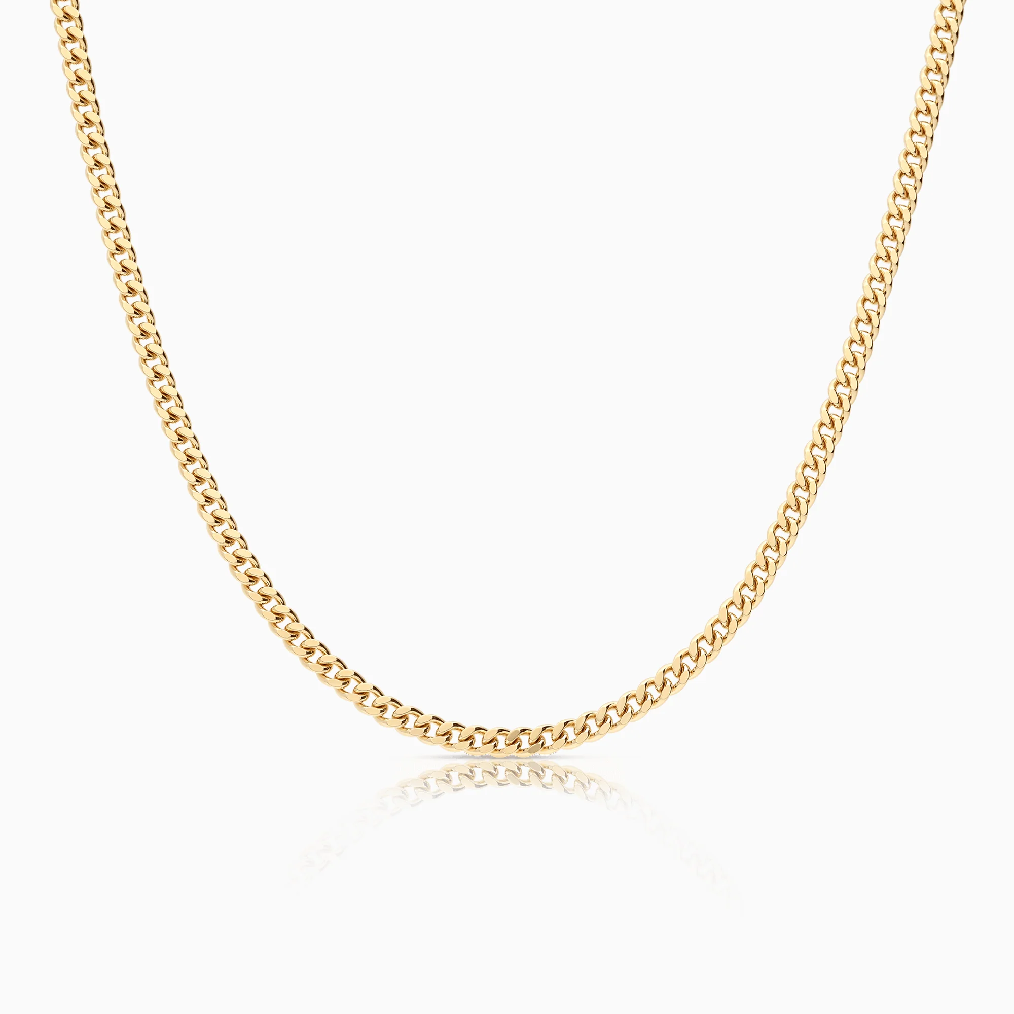 Curb chain 30.72g 18K gold