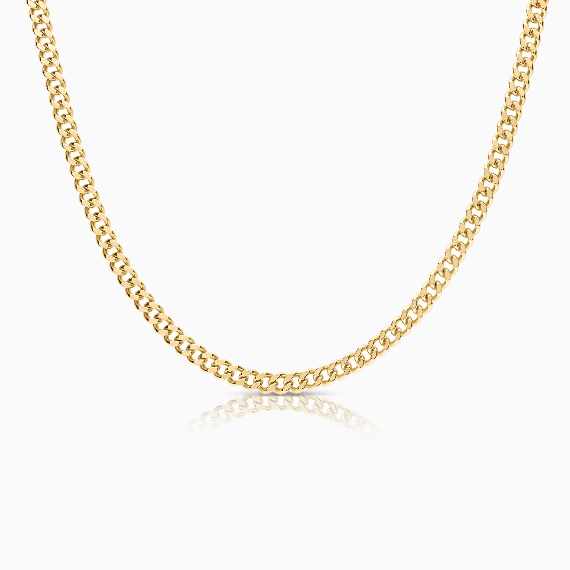 Curb chain 30.99g 18K gold