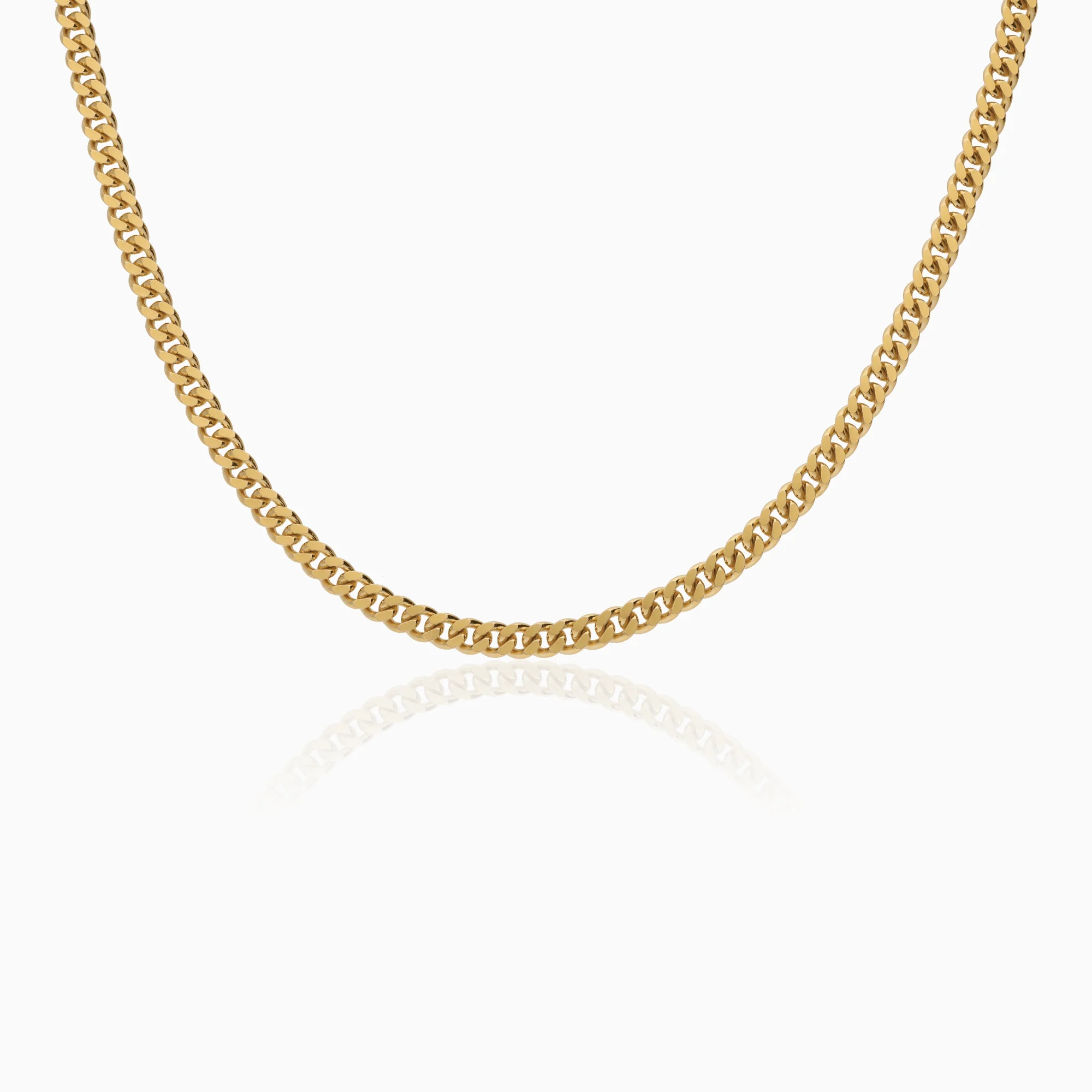 Curb chain 33.15g 18K gold