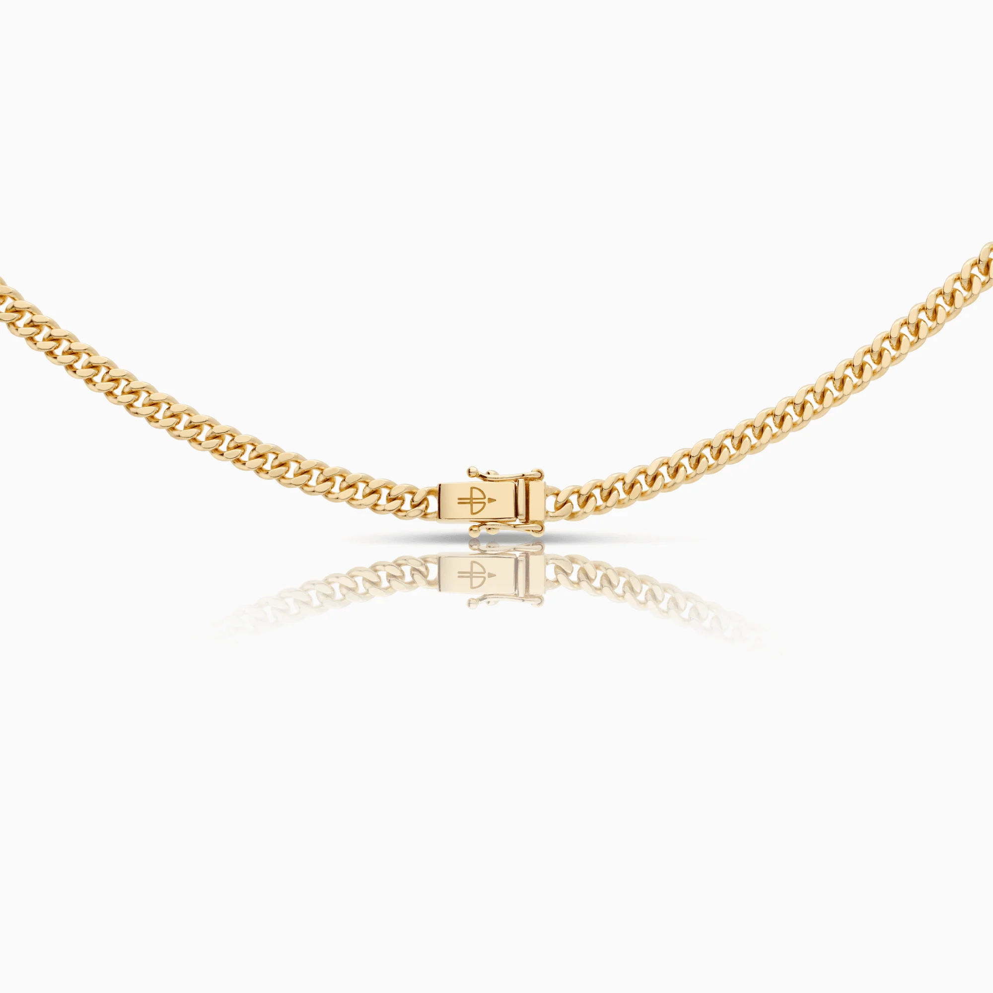 Curb chain 33.83g 18K gold - Image 2