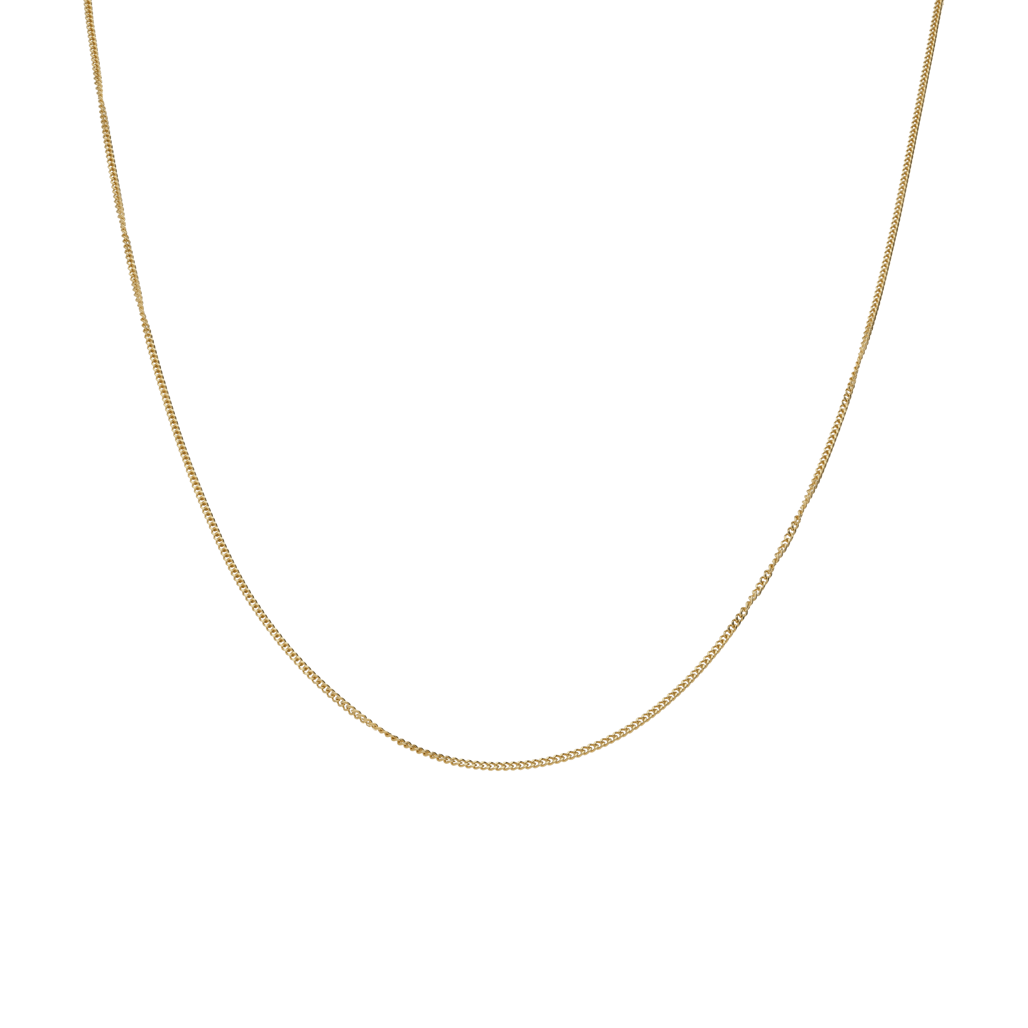 Curb chain 41cm 18K gold