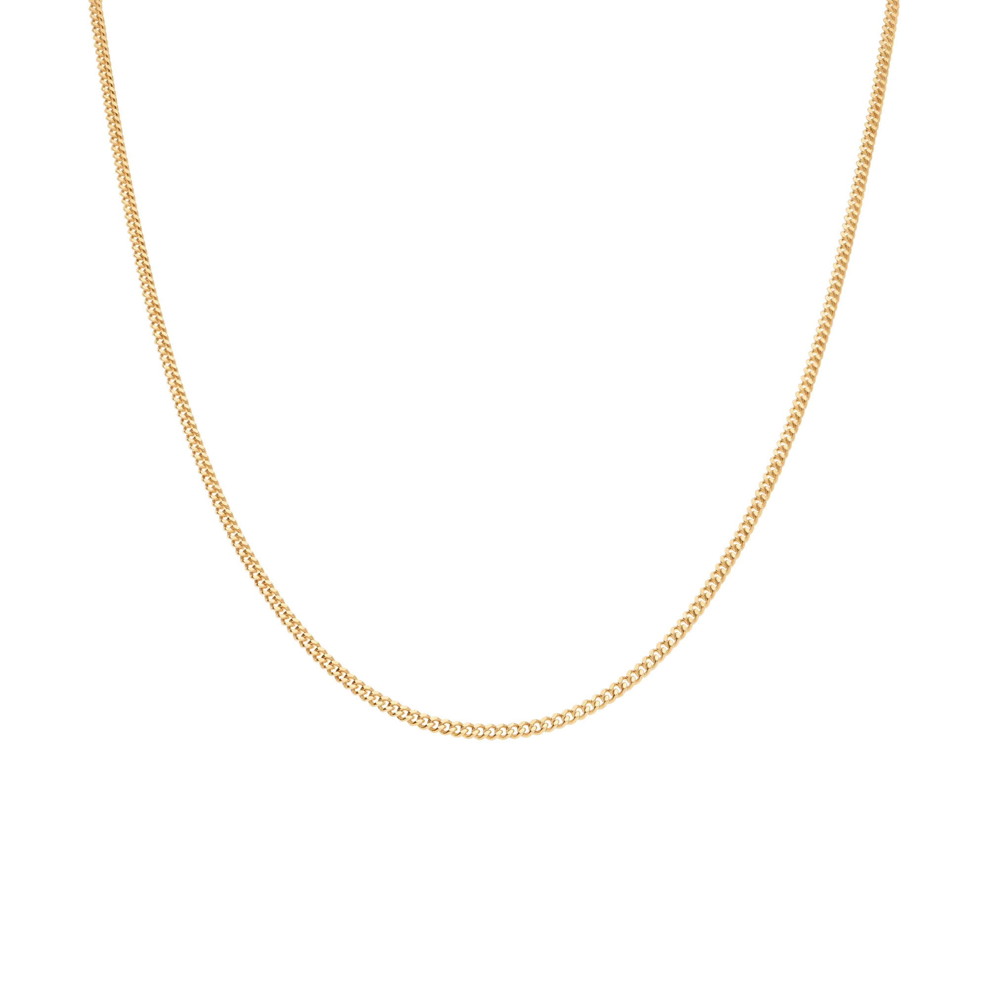 Curb chain 41cm 18K gold - Image 2