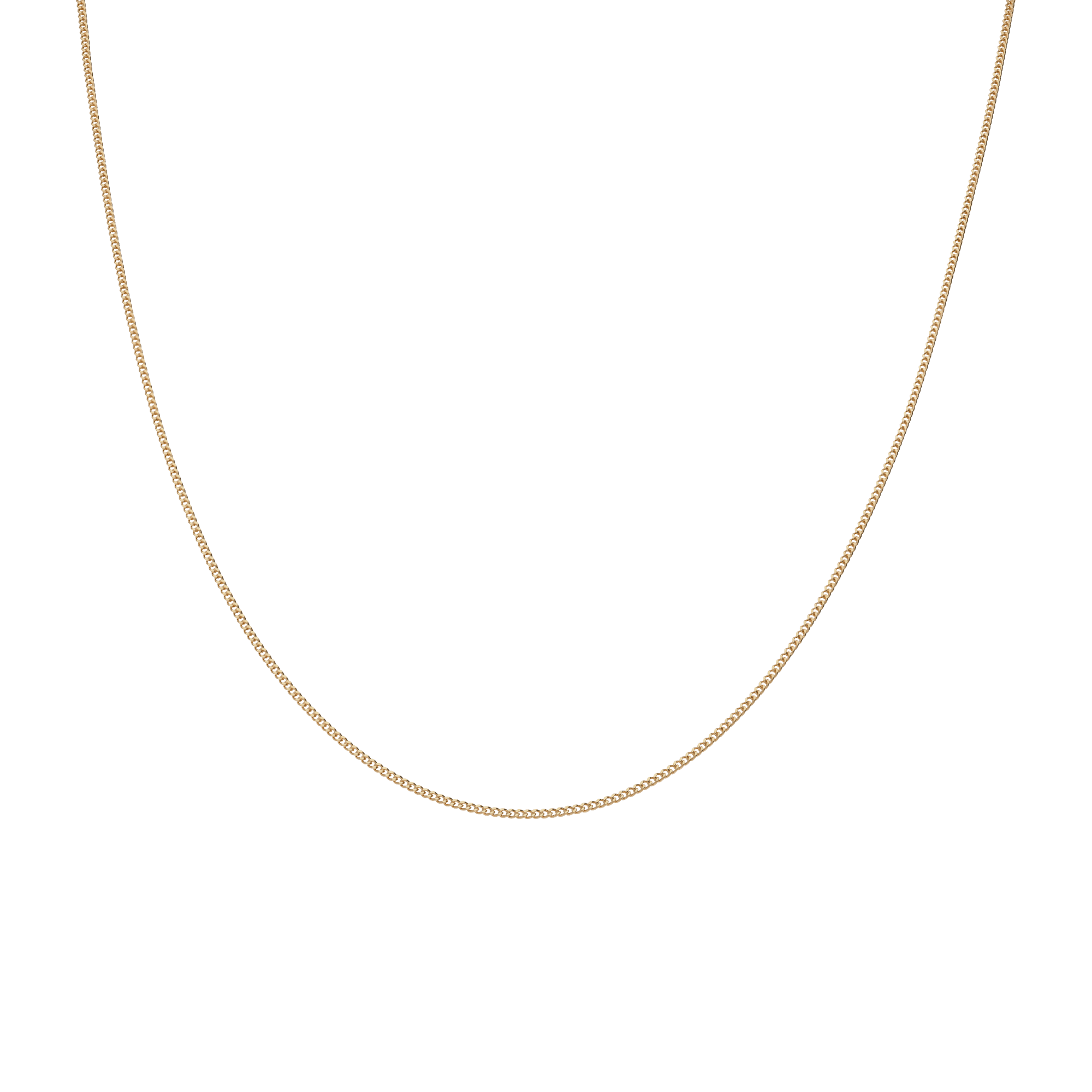 Curb chain 42cm 18K gold