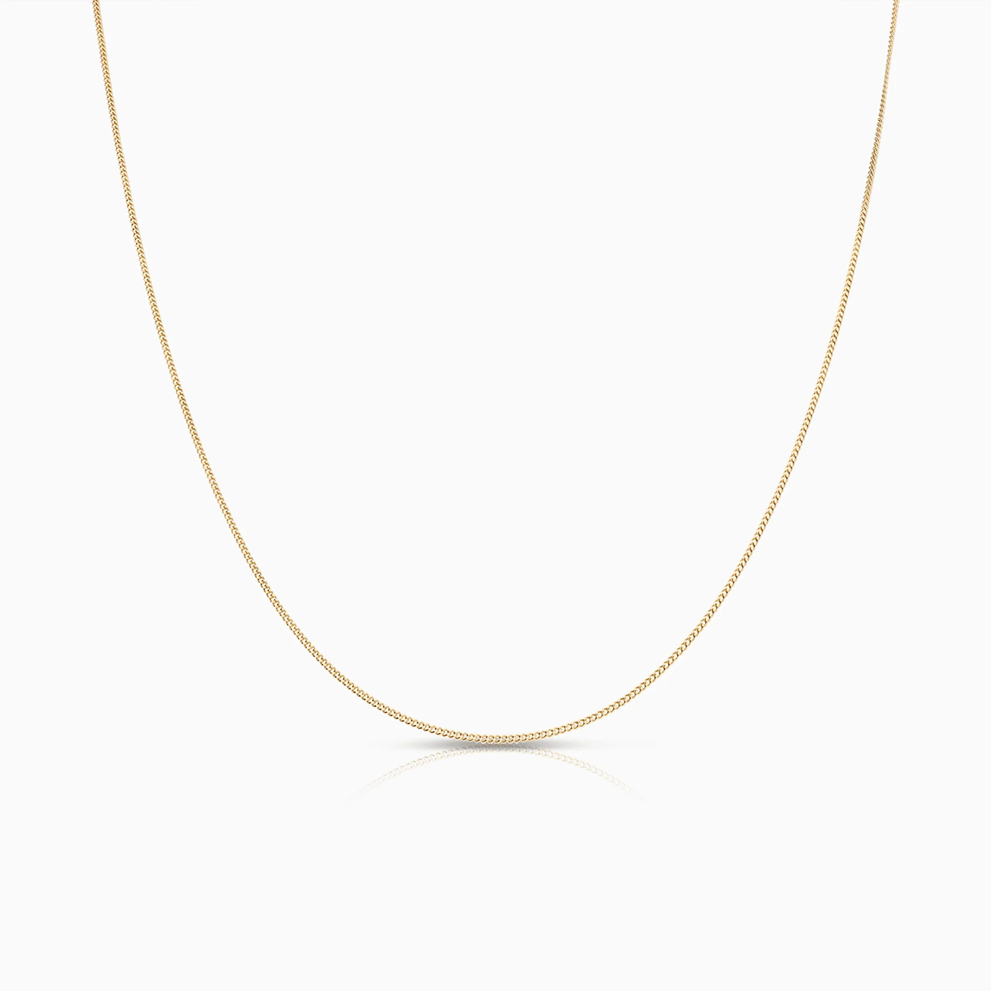 Curb chain 42cm 18K gold
