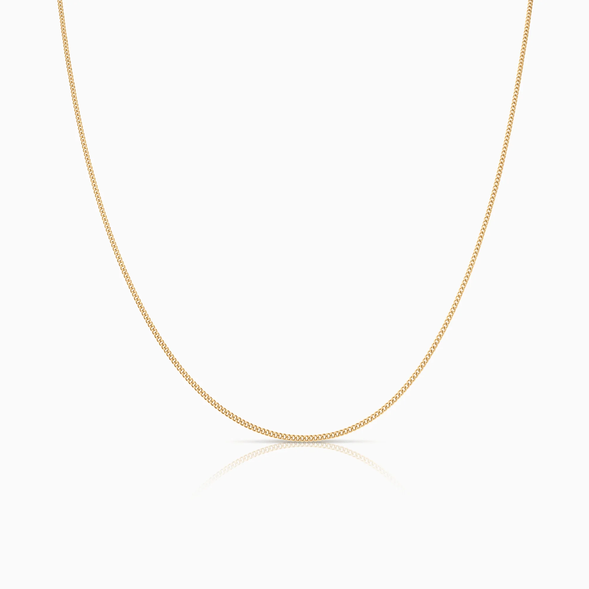 Curb chain 42cm 18K gold