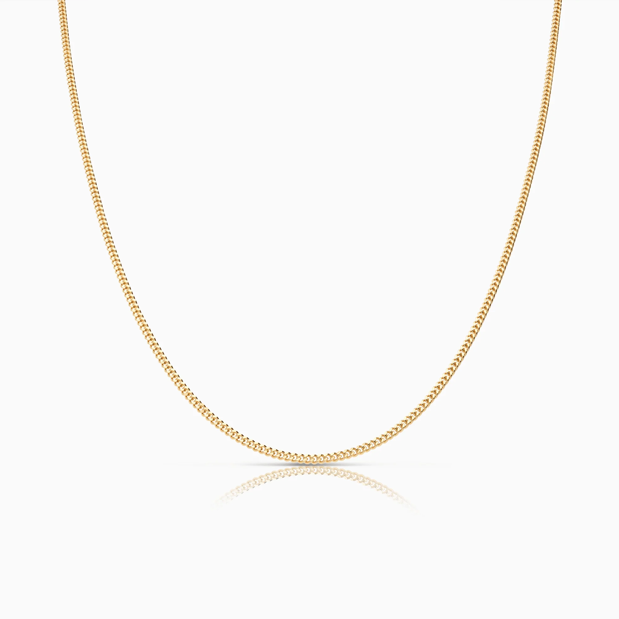 Curb chain 42cm 18K gold