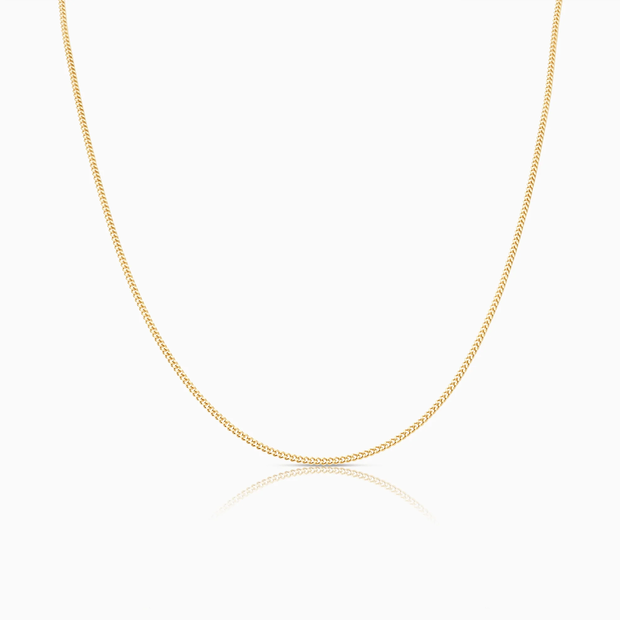 Curb chain 42cm 18K gold