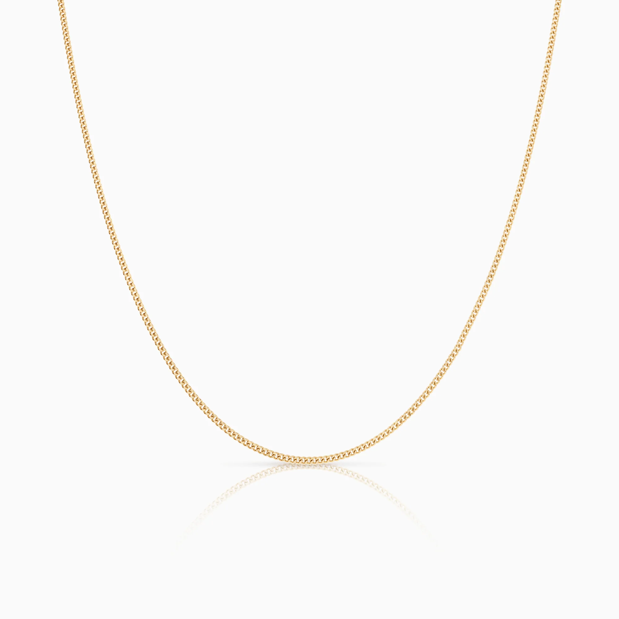 Curb chain 42cm 18K gold