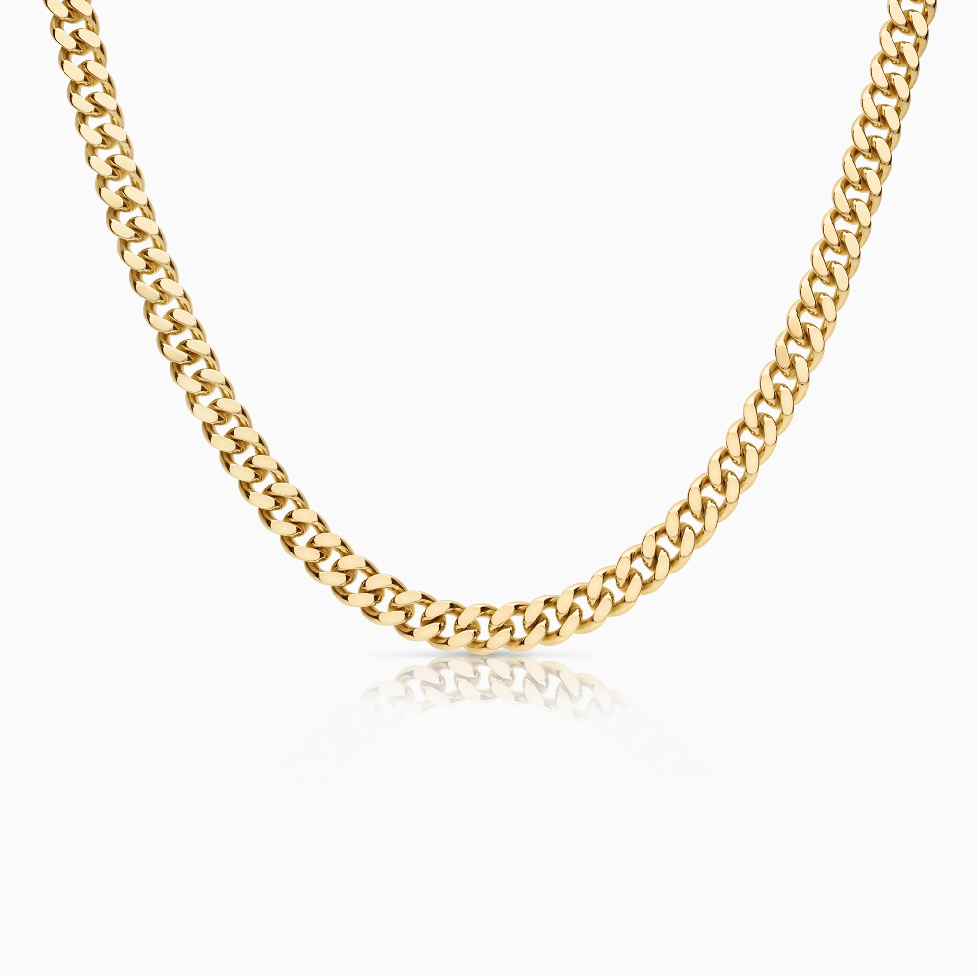 Curb chain 51.23g 18K gold