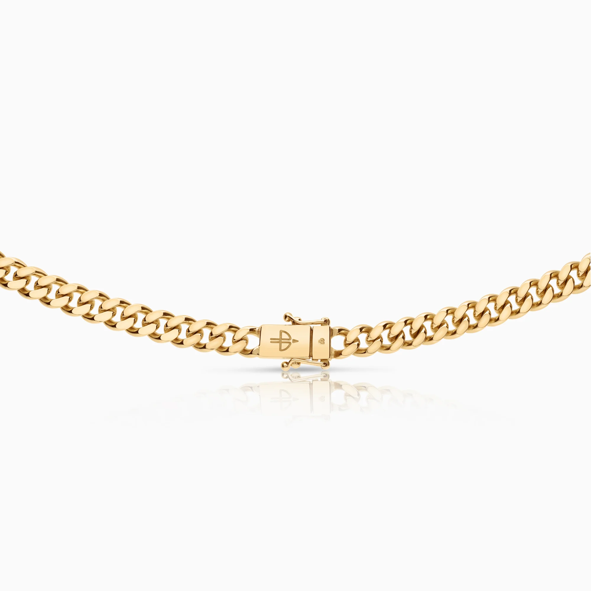 Curb chain 51.23g 18K gold - Image 2