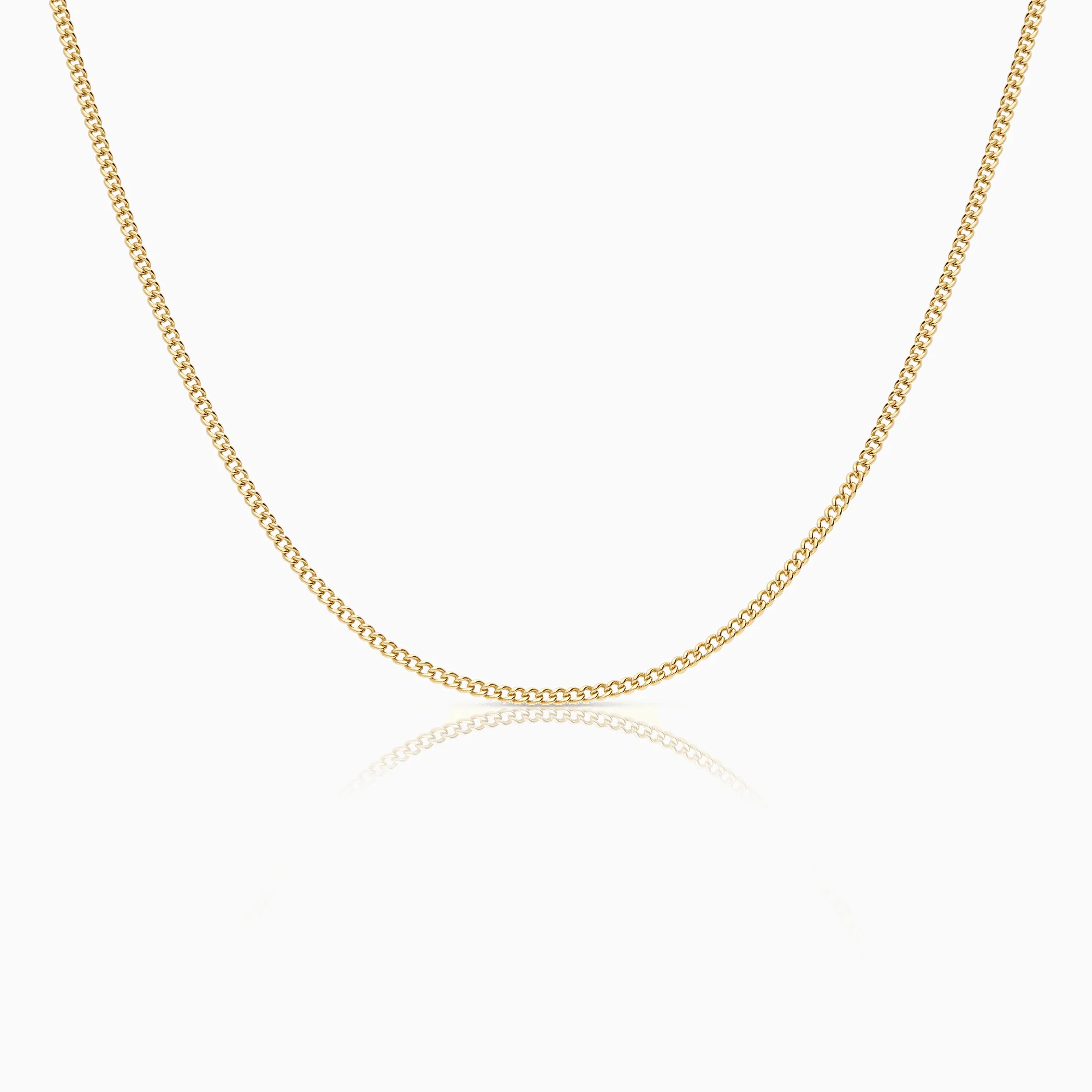 Curb chain 5.30g 18K gold