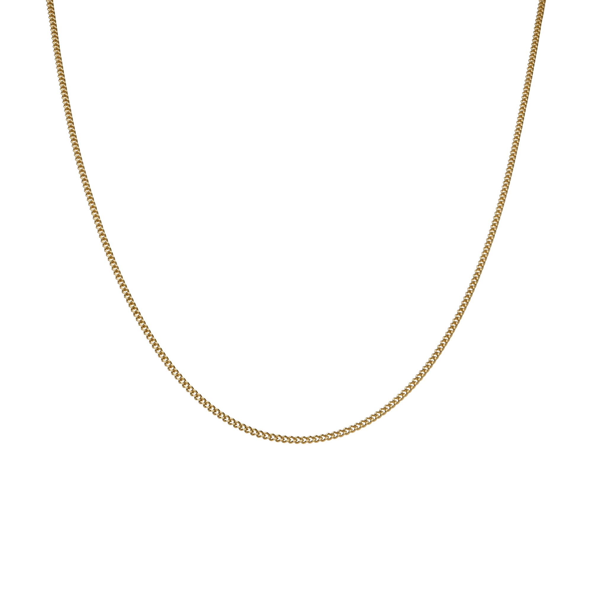 Curb chain 53.5cm 18K gold