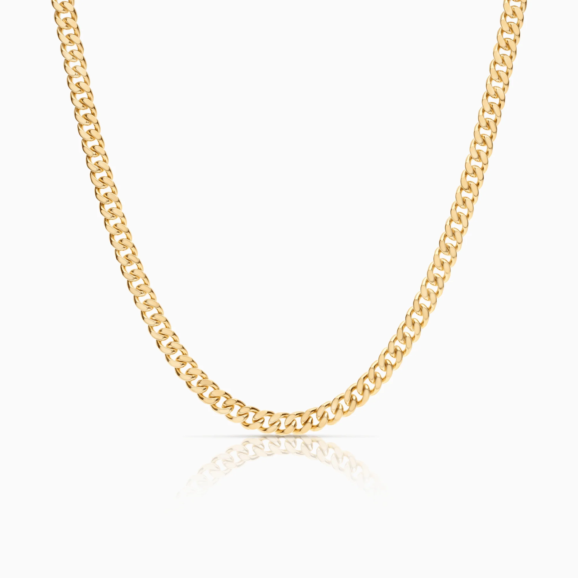 Curb chain 54.05g 18K gold