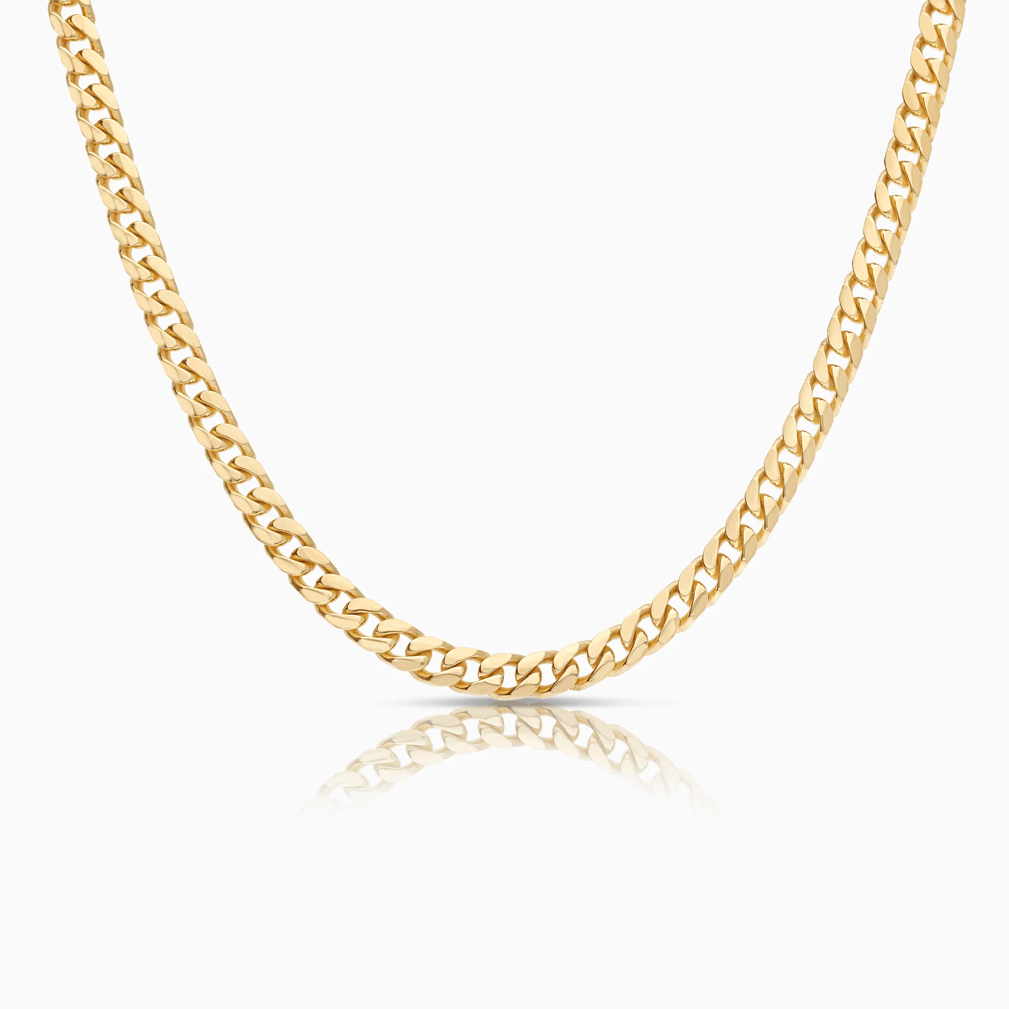 Curb chain 60.40g 18K gold