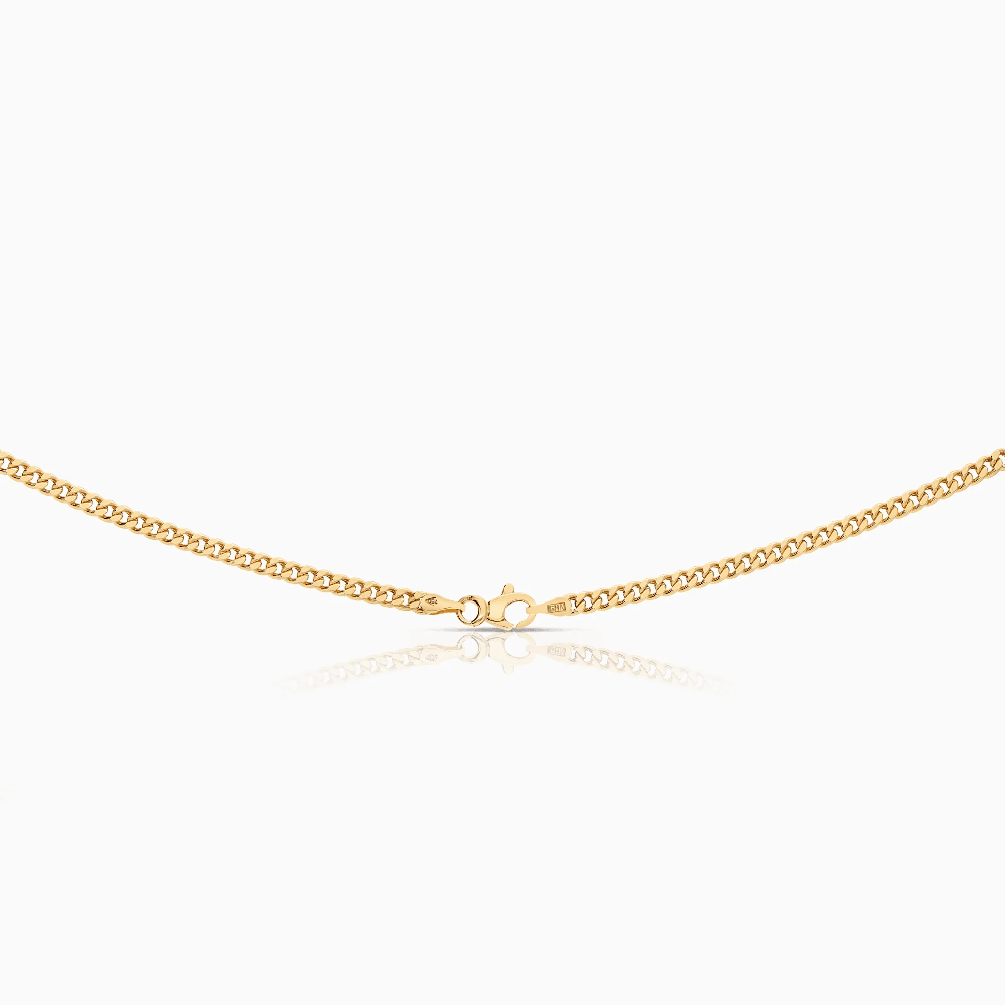 Curb chain 6.59g 18K gold - Image 2
