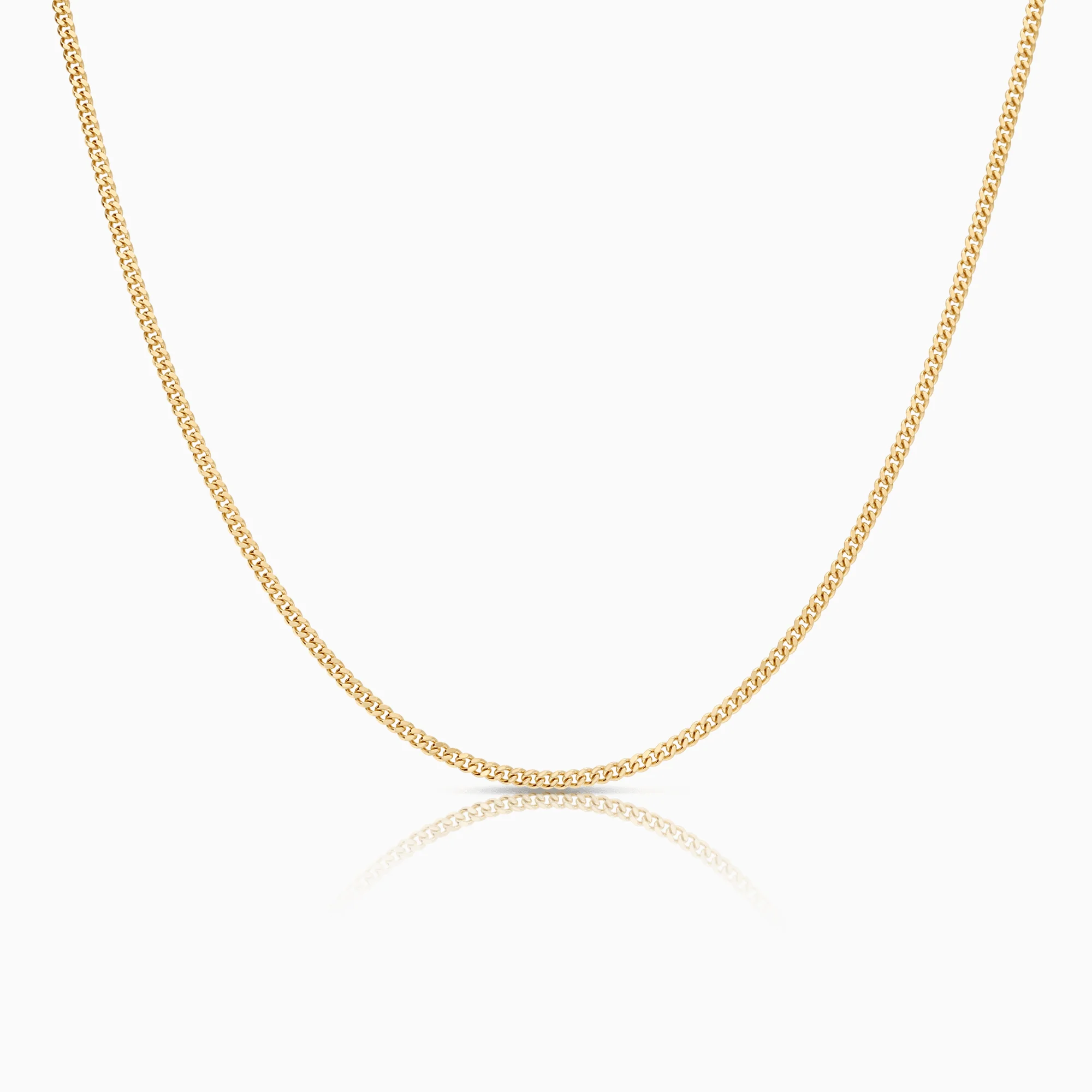 Curb chain 7.08g 18K gold