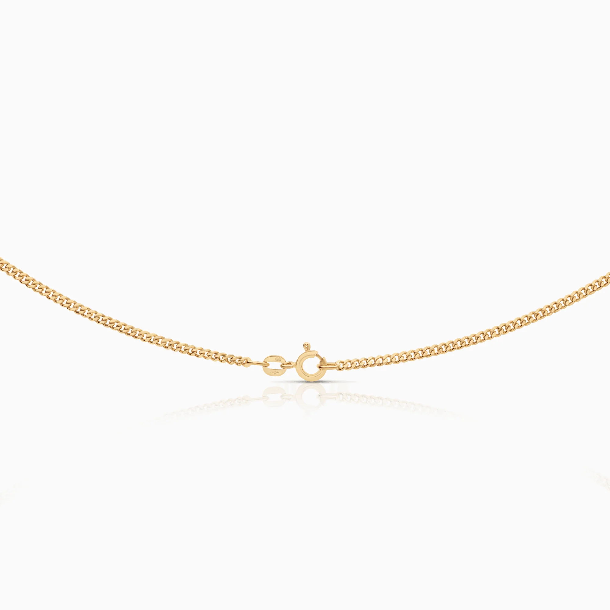 Curb chain 8.60g 18K gold - Image 2