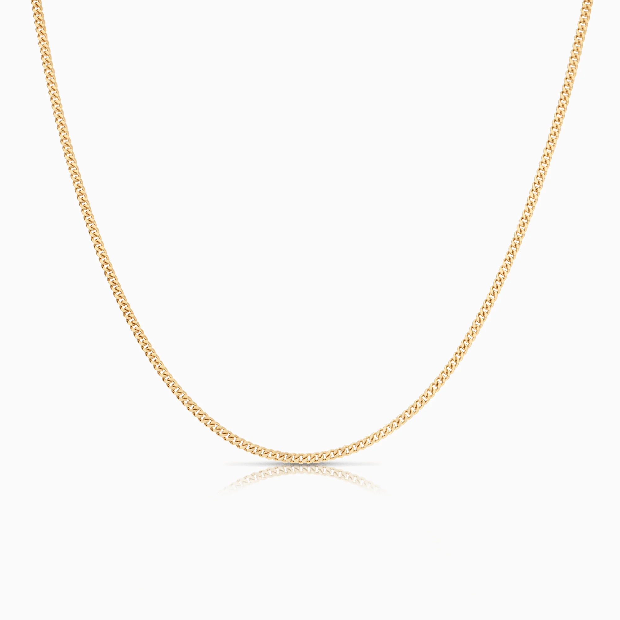 Curb chain 8.72g 18K gold