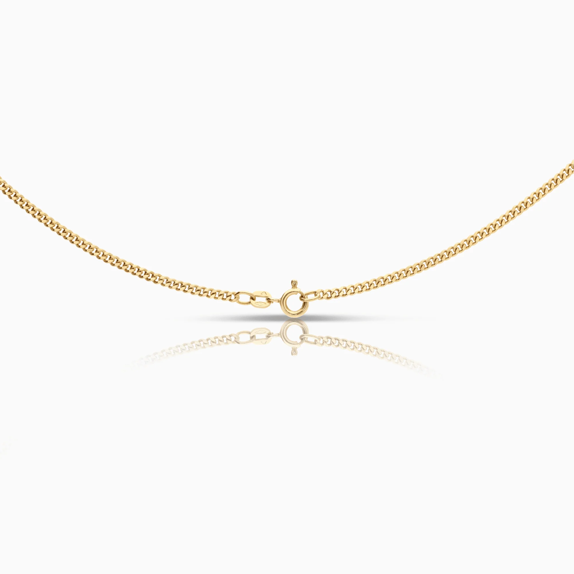 Curb chain 8.90g 18K gold - Image 2