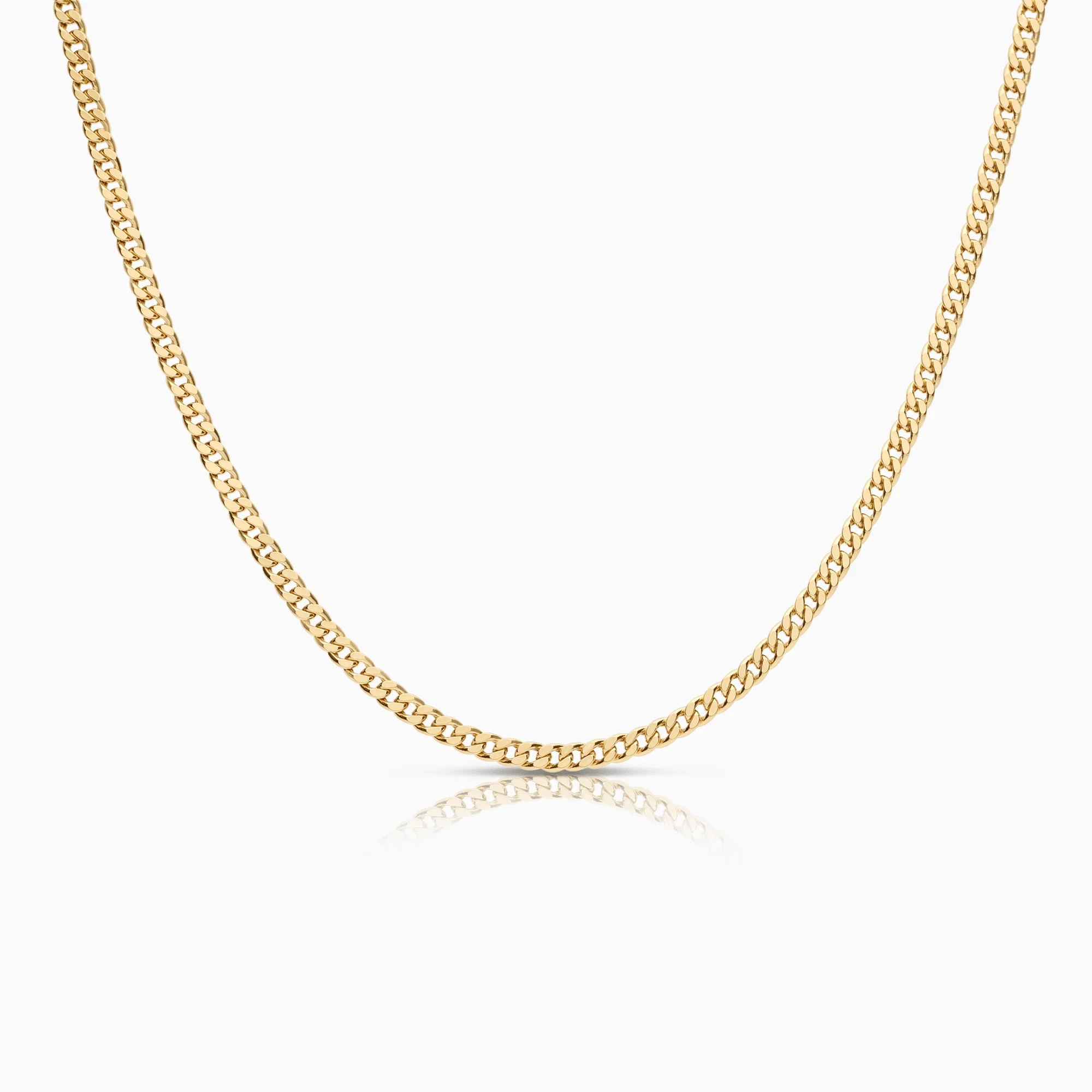 Curb chain 9.14g 18K gold