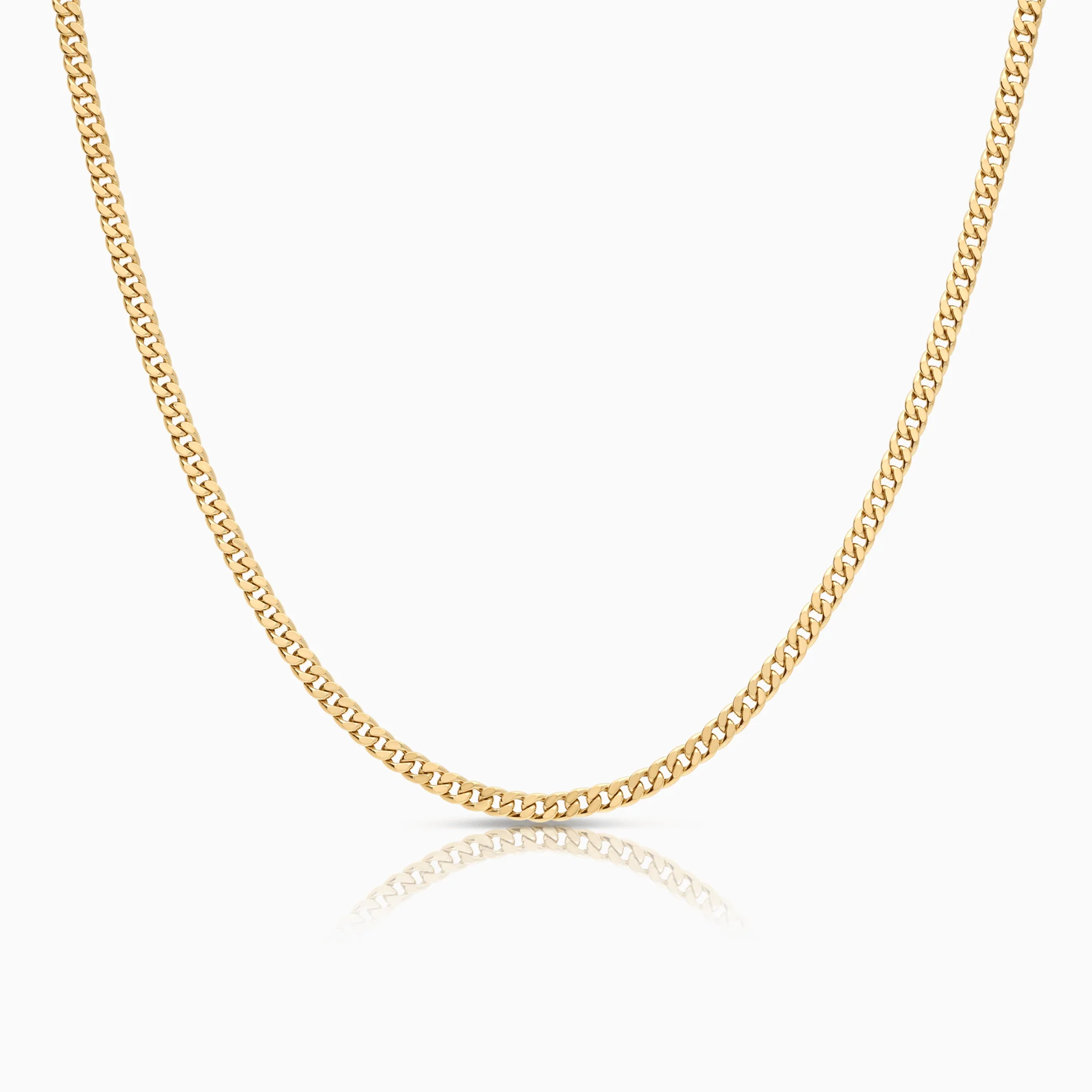 Curb chain 9.55g 18K gold
