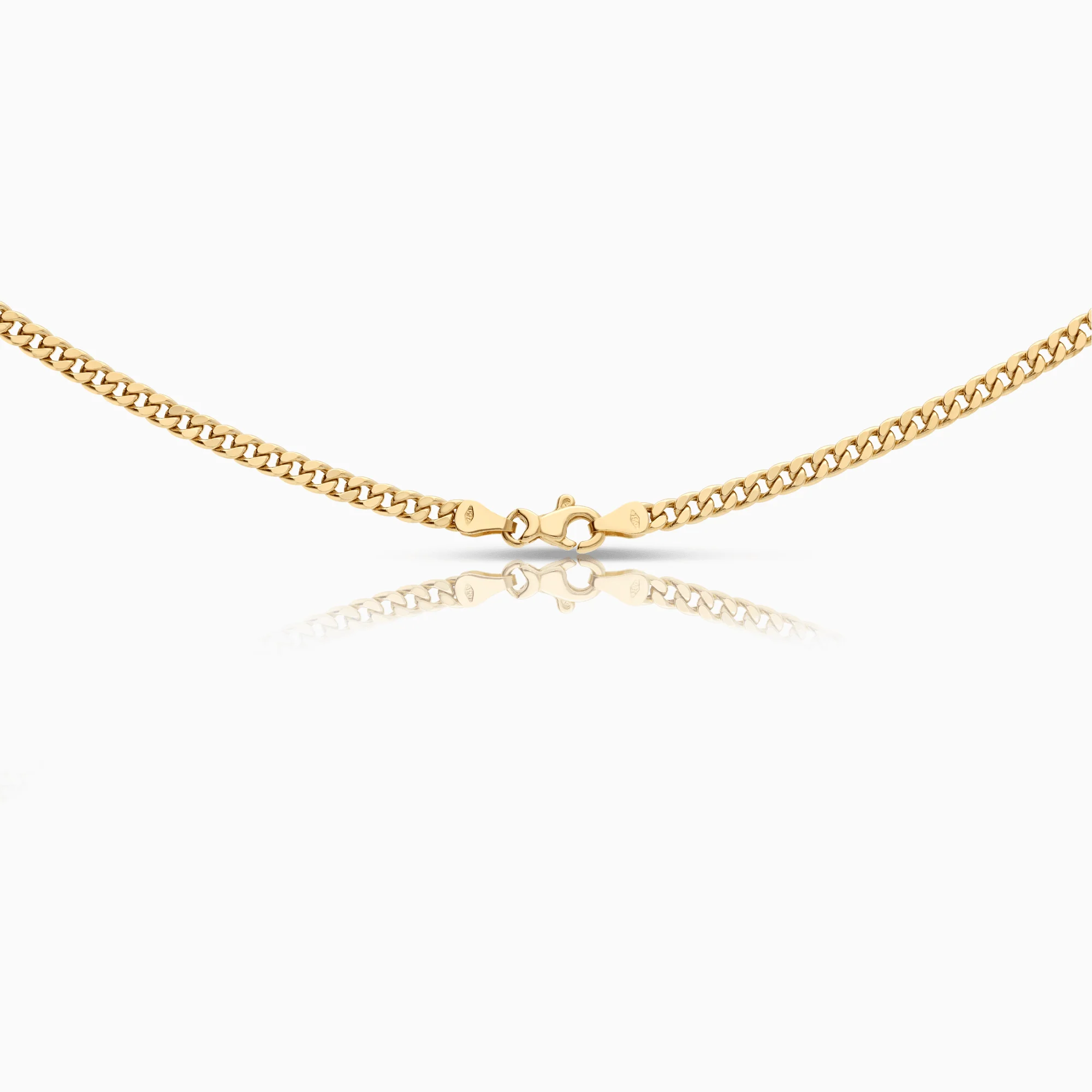 Curb chain 9.55g 18K gold - Image 2